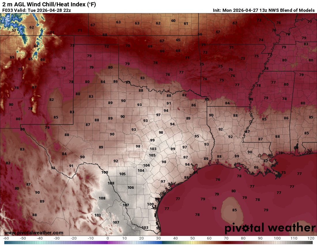 Hot and muggy, then cooler with rain.