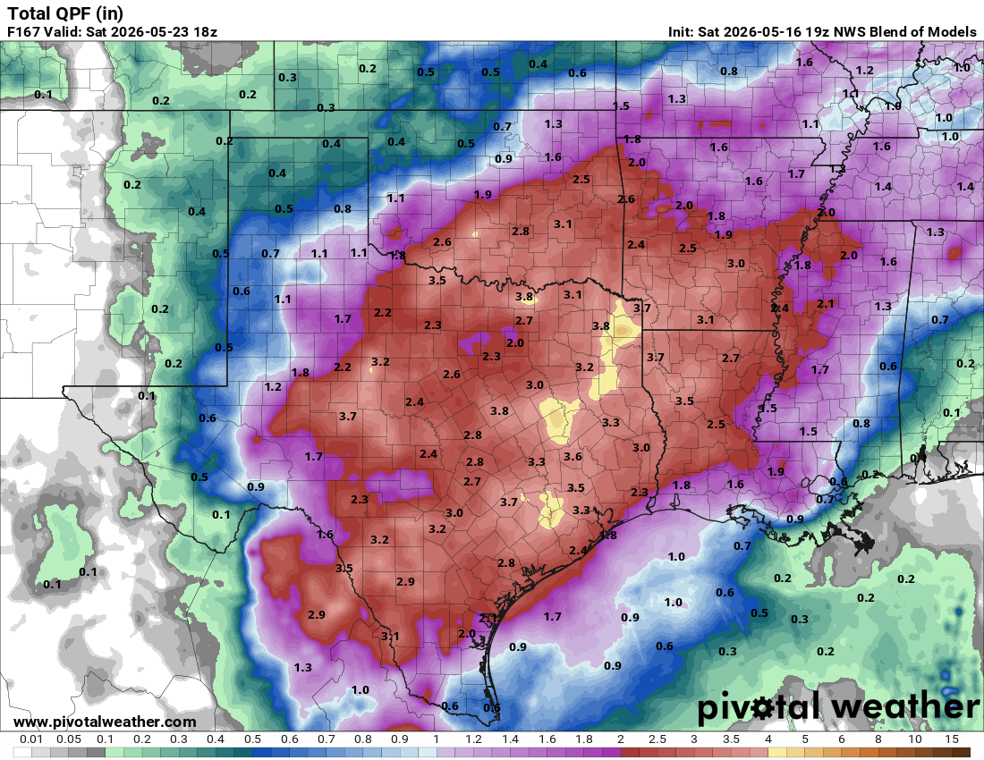 Rain odds look great for next week!