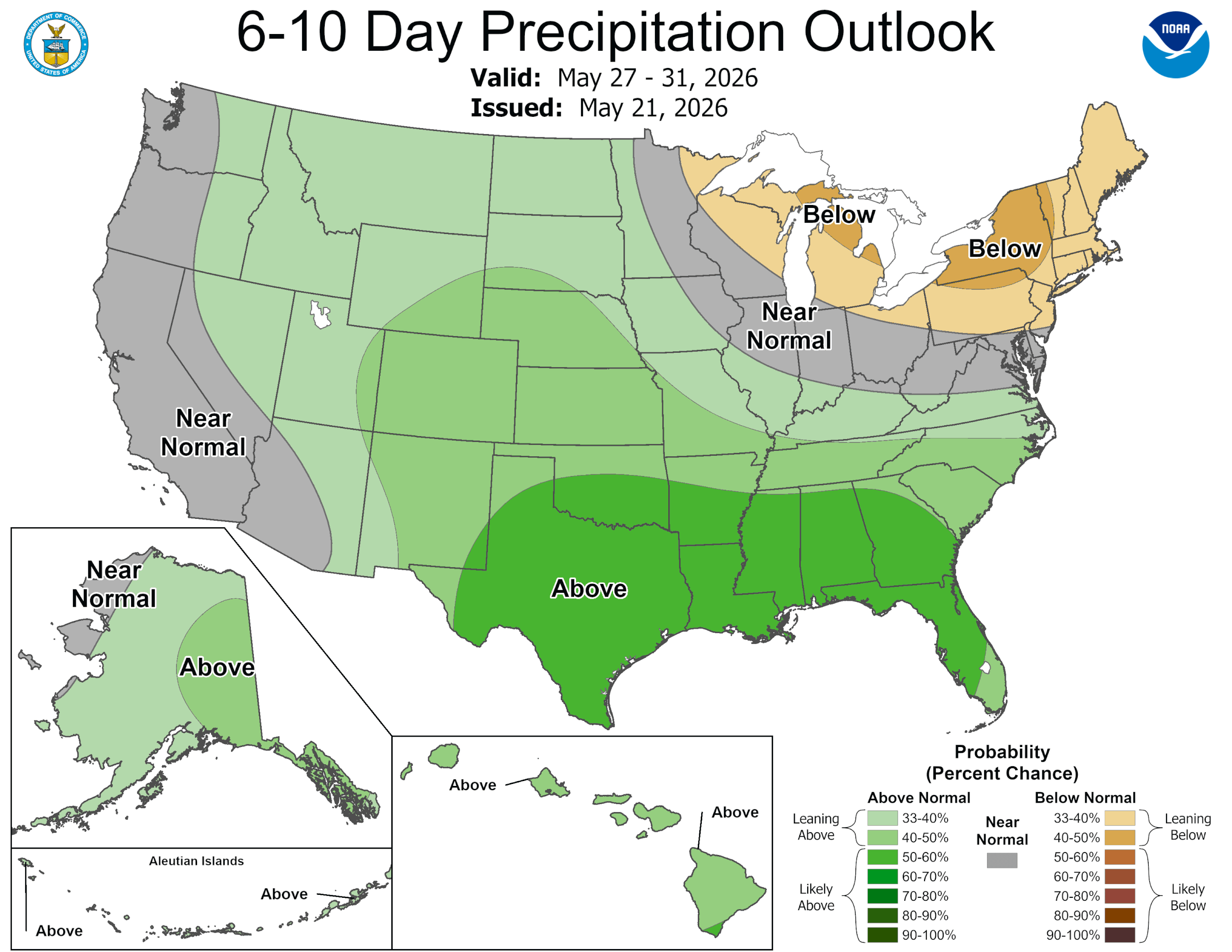 Could be wet through the rest of May.&nbsp;&nbsp;