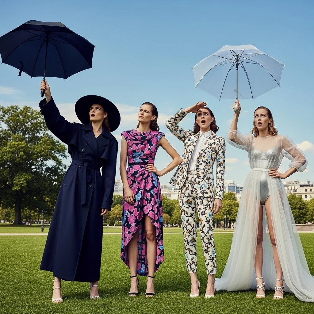 Models are having a hard time making up their minds!