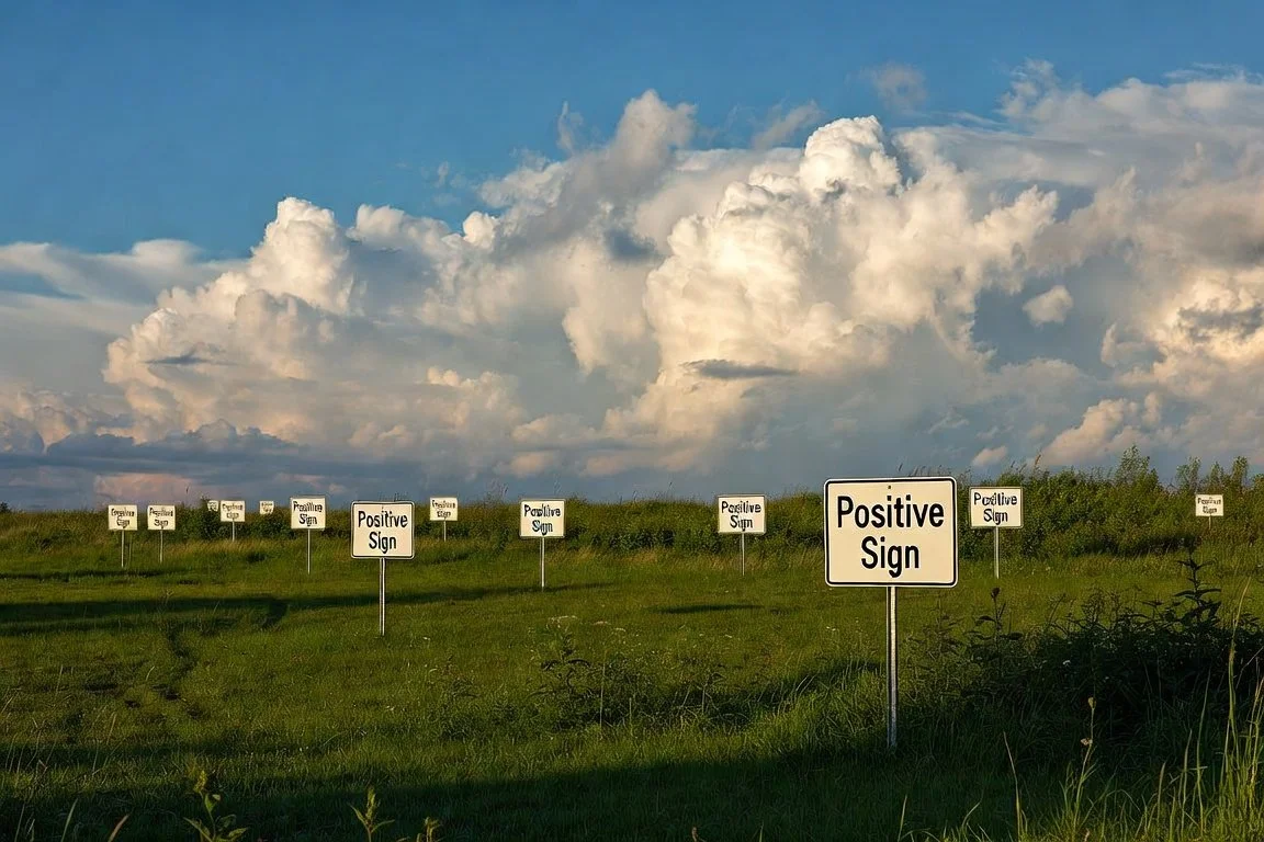 Positive signs on the horizon!
