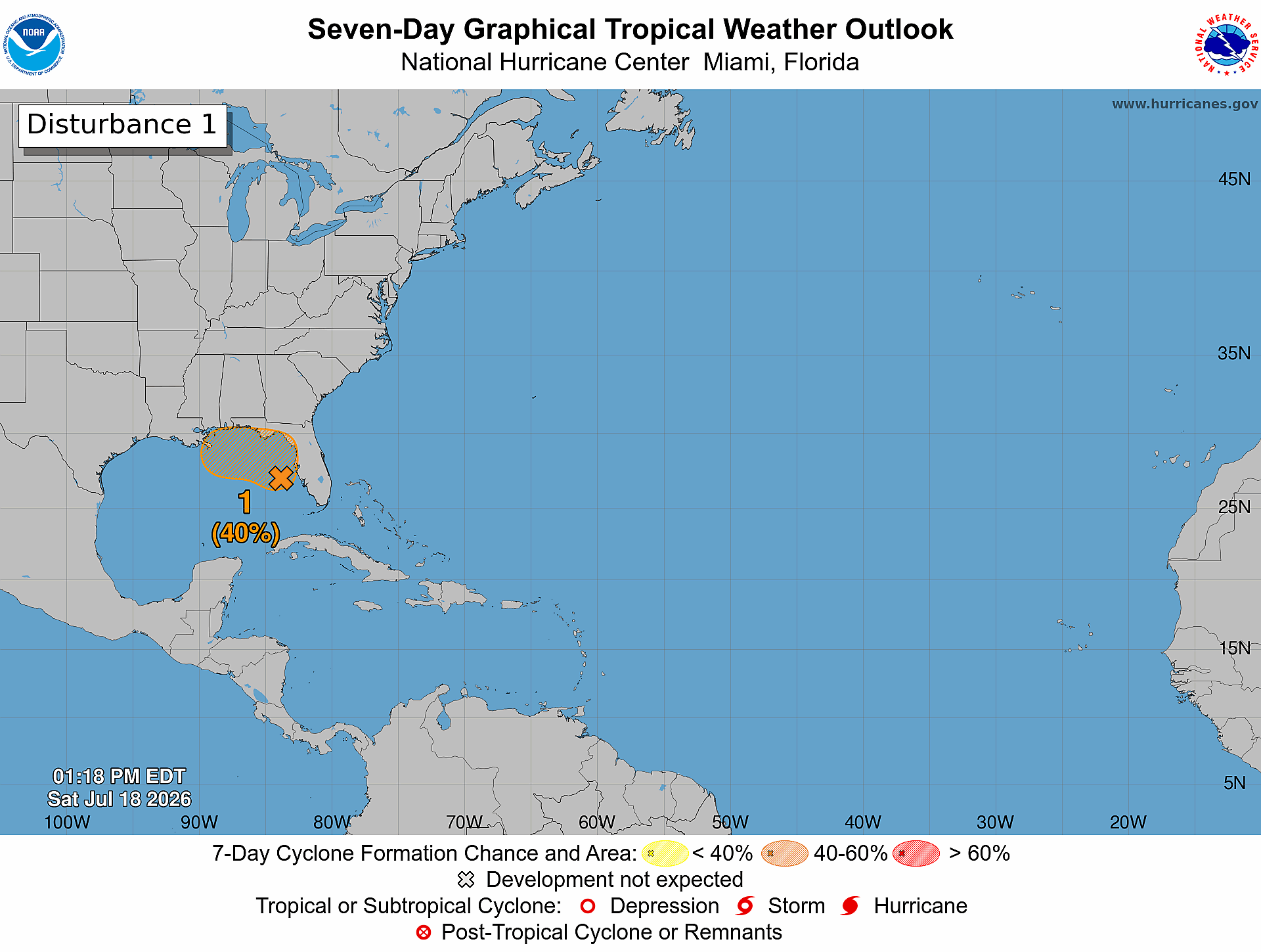 Something to watch in the Gulf…