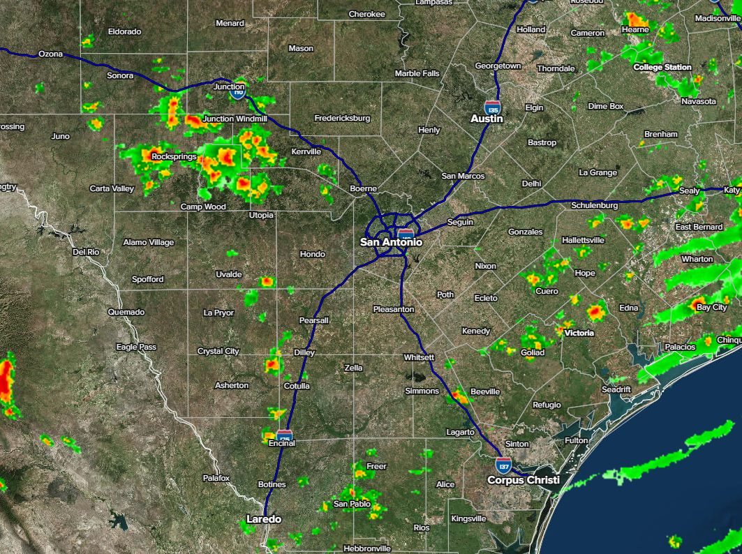 Continued slight chance for rain…