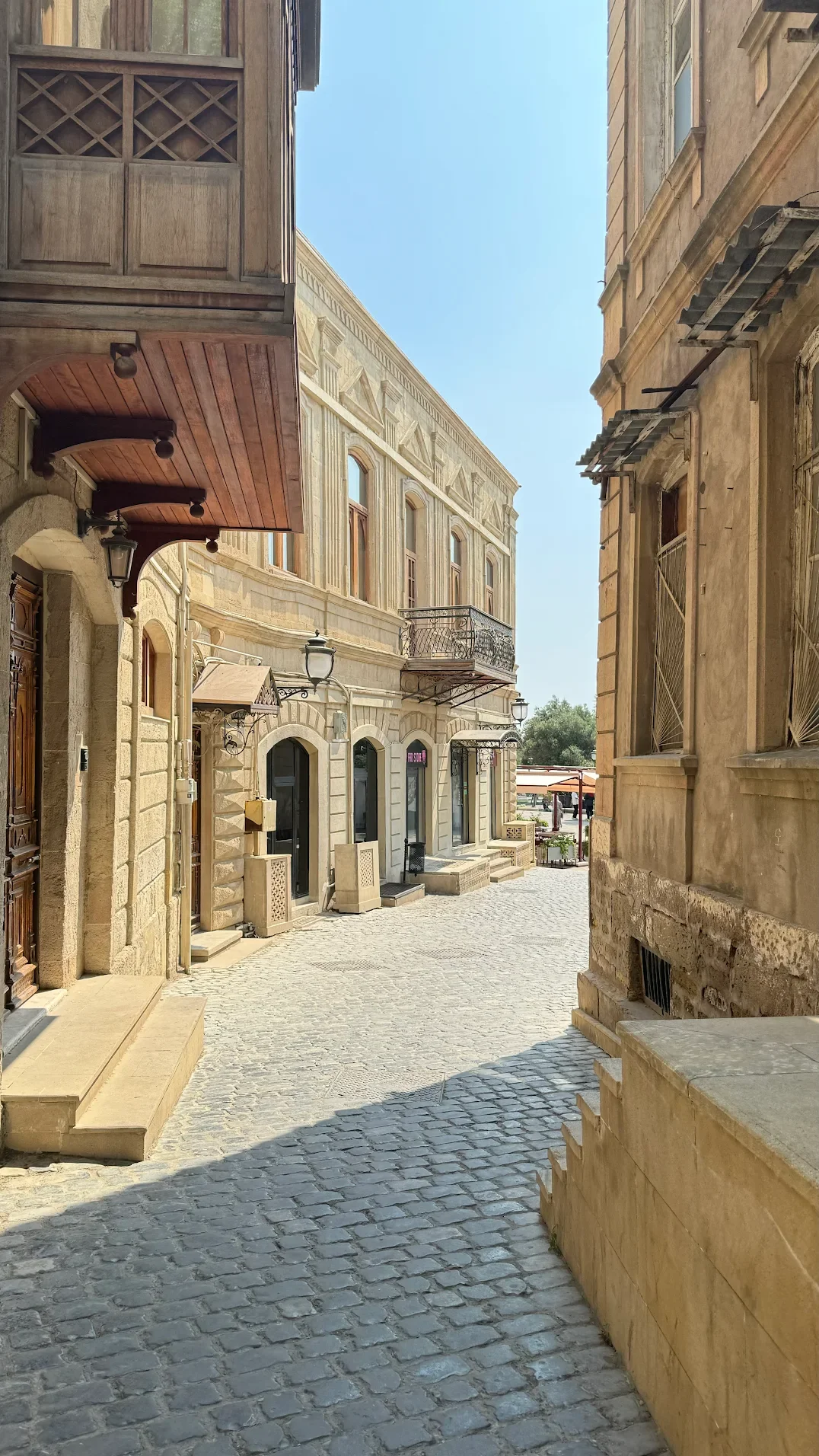 A guided Journey Through an Old City Baku. 