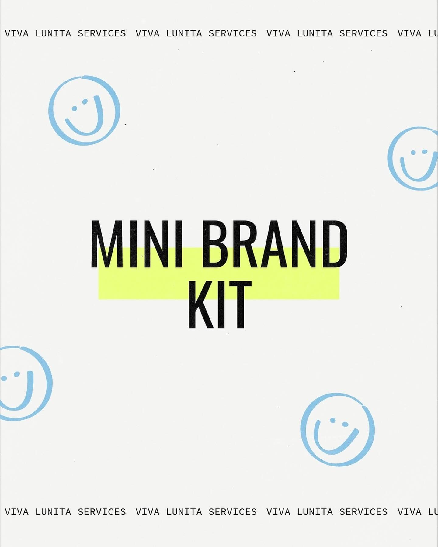 Hola friends! 🩷 Following up on yesterday&rsquo;s reel, I wanted to dive a bit deeper into my Mini Brand Kits👀. So here&rsquo;s a detailed rundown of what they are, what&rsquo;s included, the process, and who can benefit from them.
⠀⠀⠀⠀⠀⠀⠀⠀⠀
My goa