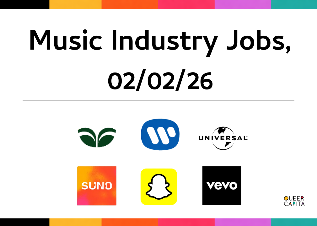 Music Industry Jobs, 2/2/26