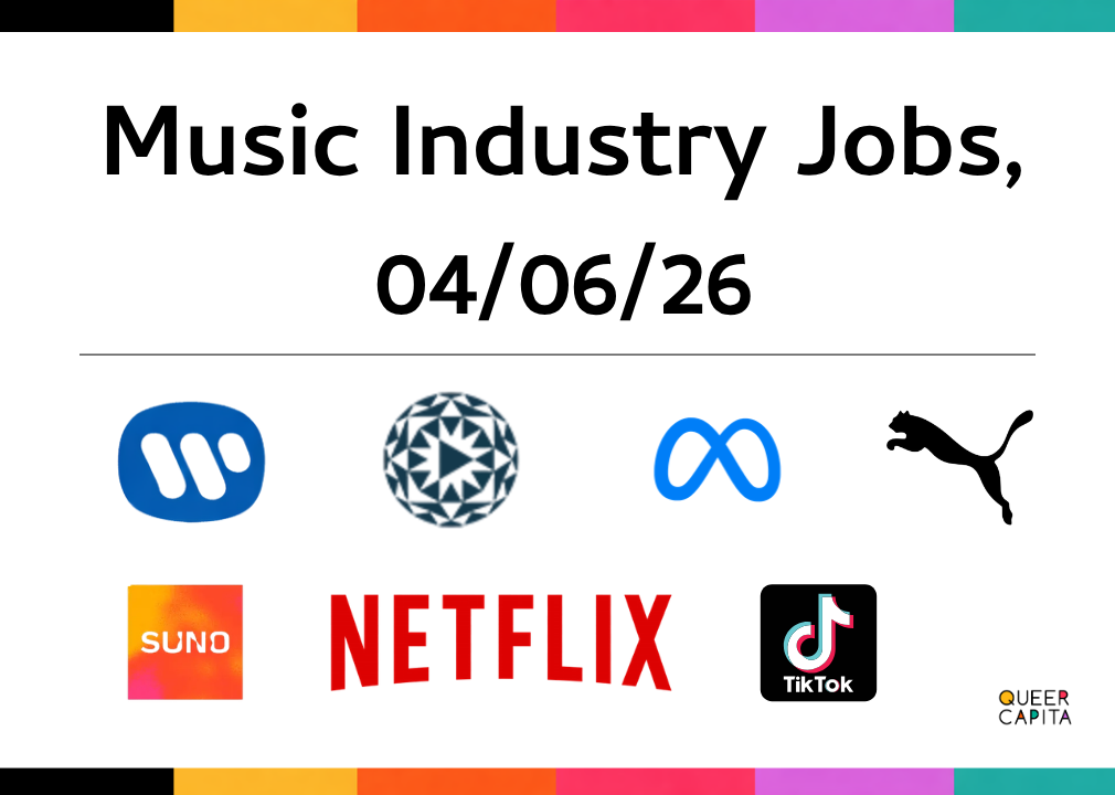 Music Industry Jobs, 4/06/26