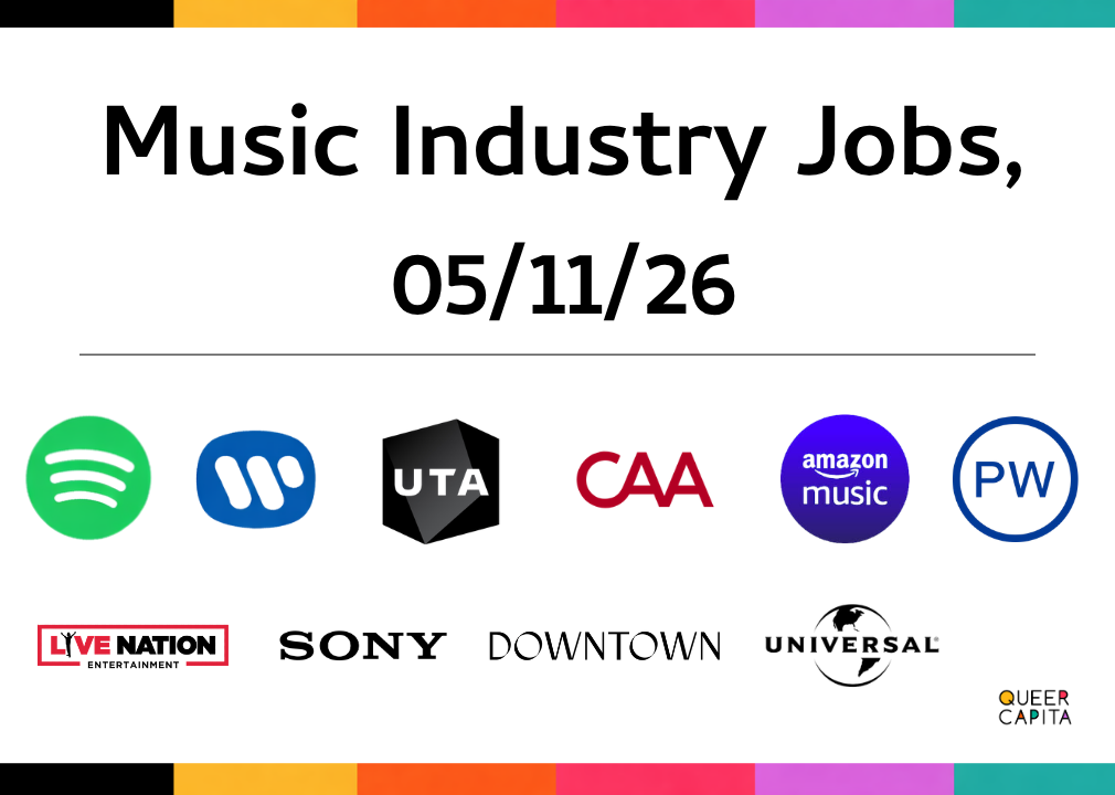 Music Industry Jobs, 5/11/26 