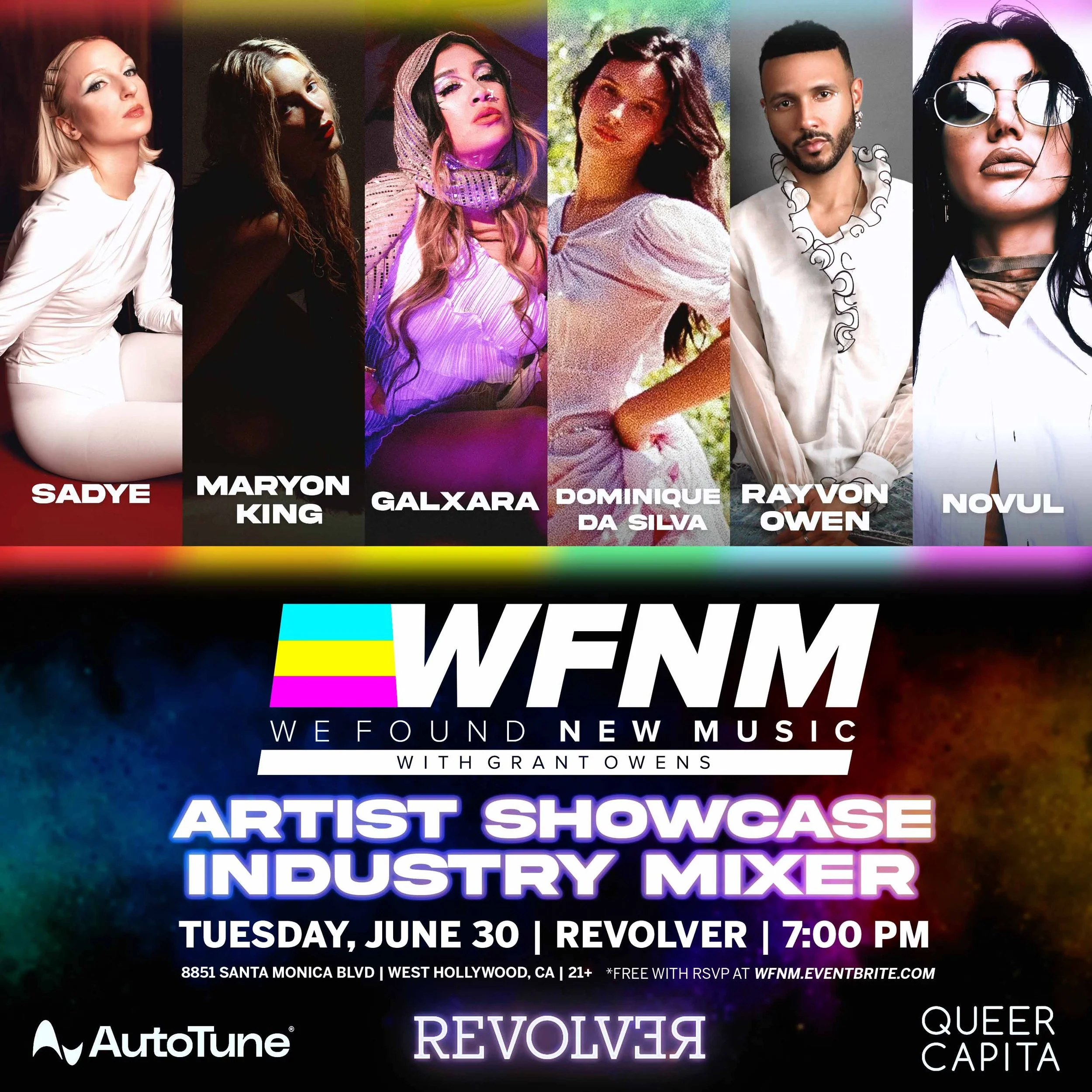 (LA) June 30 - WFNM Artist Showcase Industry Mixer