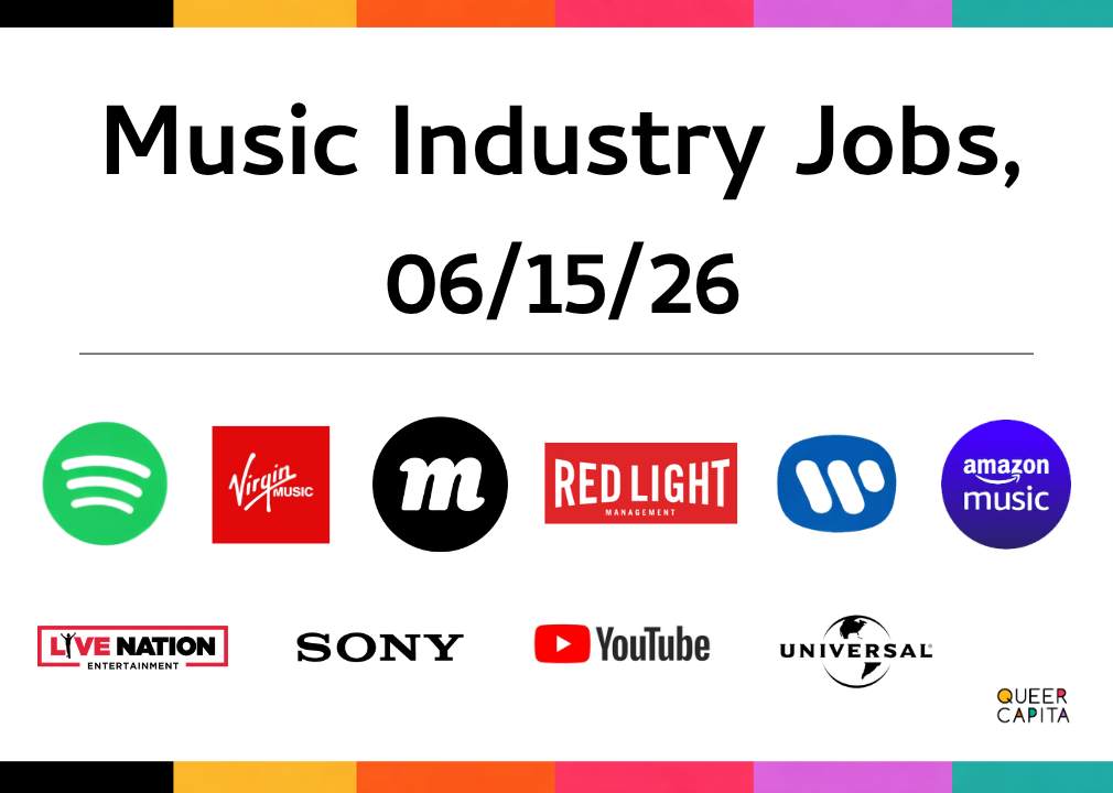 Music Industry Jobs, 6/15/26