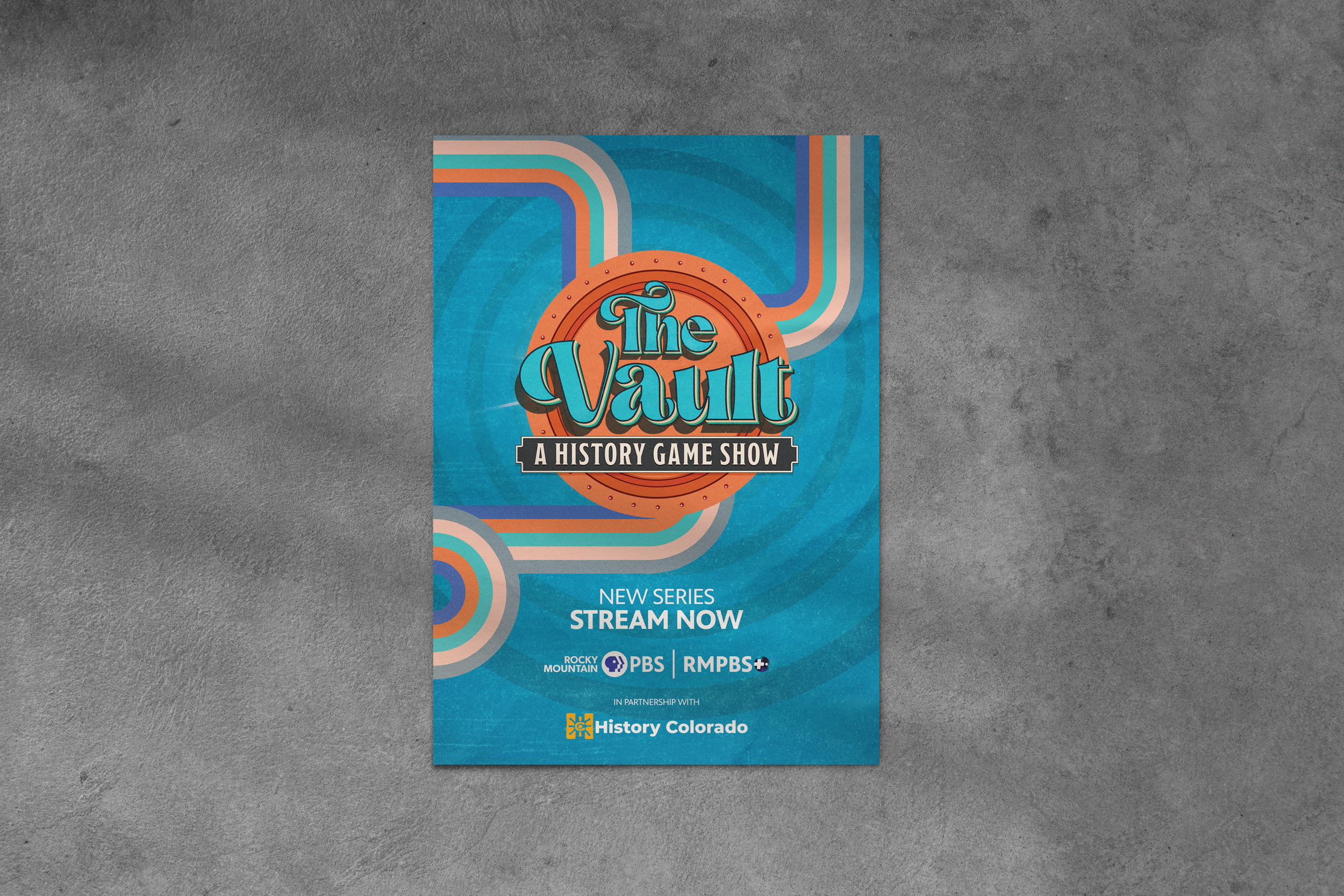 Final poster design for The Vault