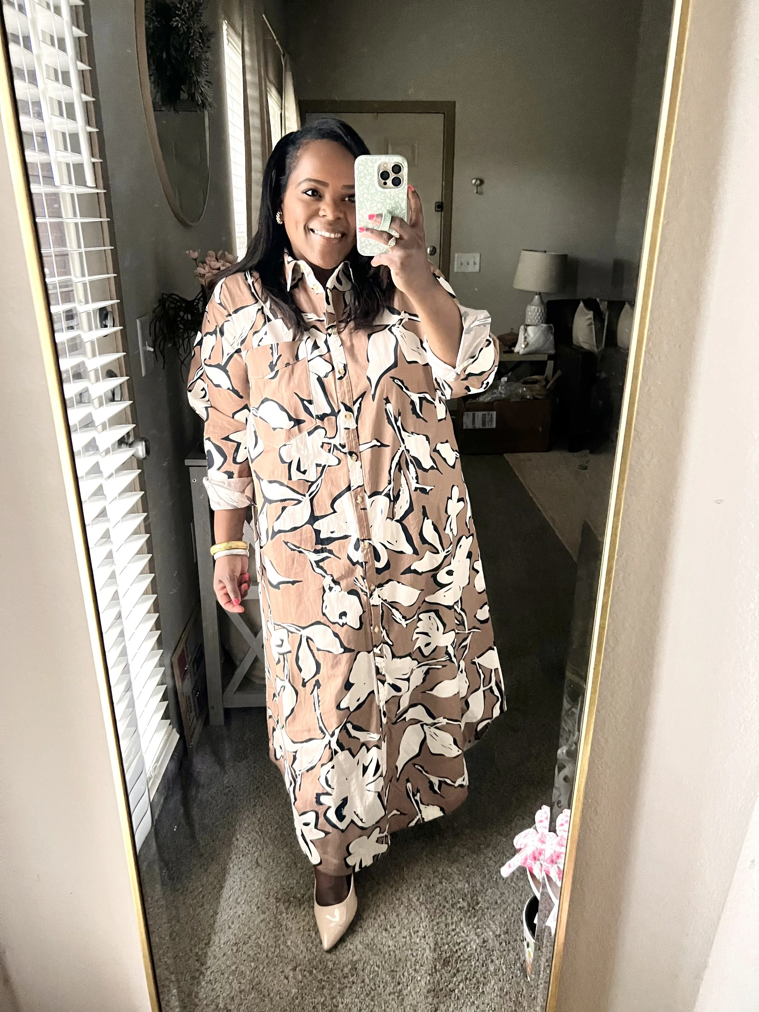 The Soren Shirt Dress from Anthropologie