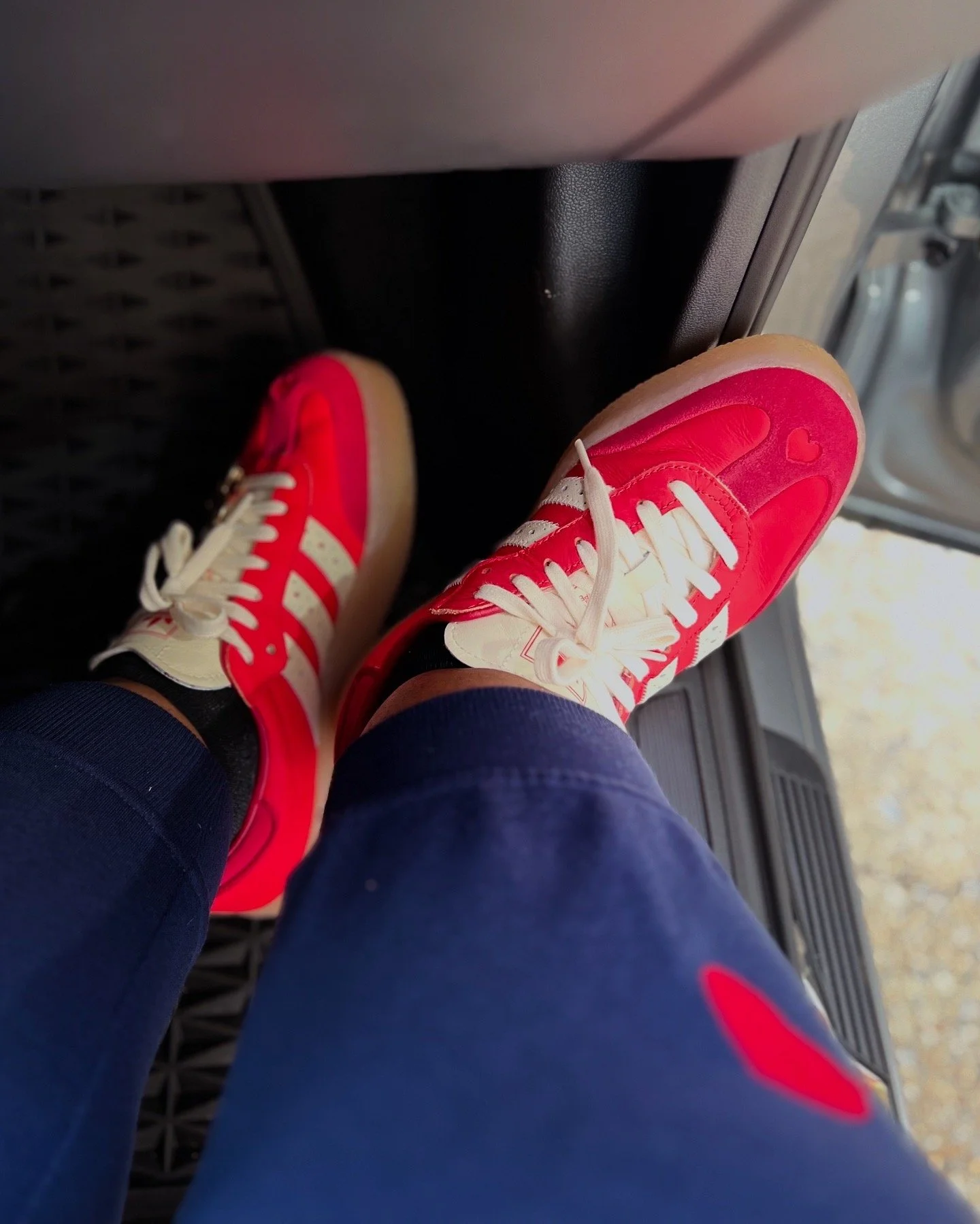 Limited Edition Adidas V-Day Sneakers