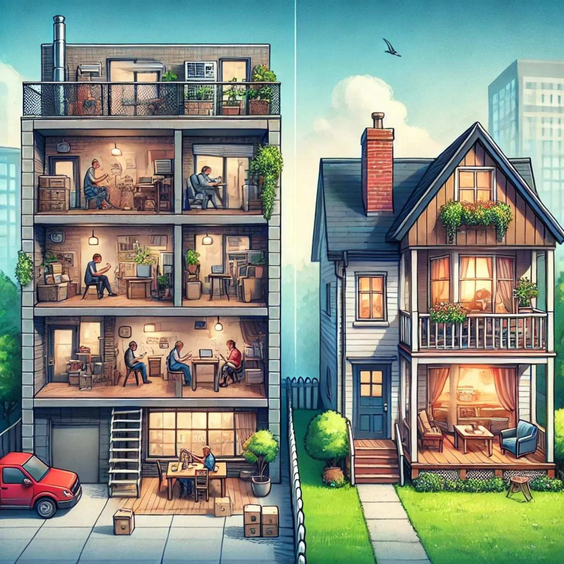 Multifamily Properties vs. Single-Family Rentals: Which is Better for Passive Income?