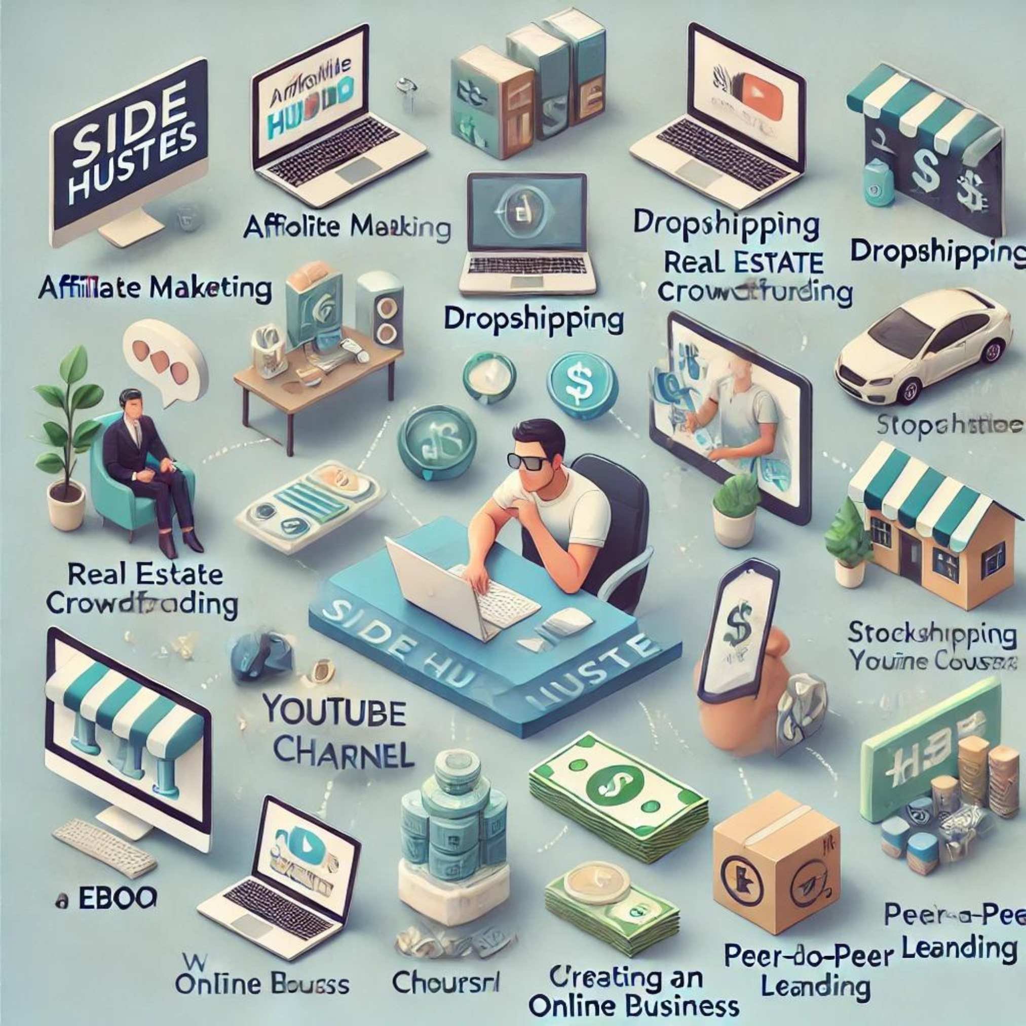 Top 10 Side Hustles to Start Today That Can Turn into Passive Income Streams