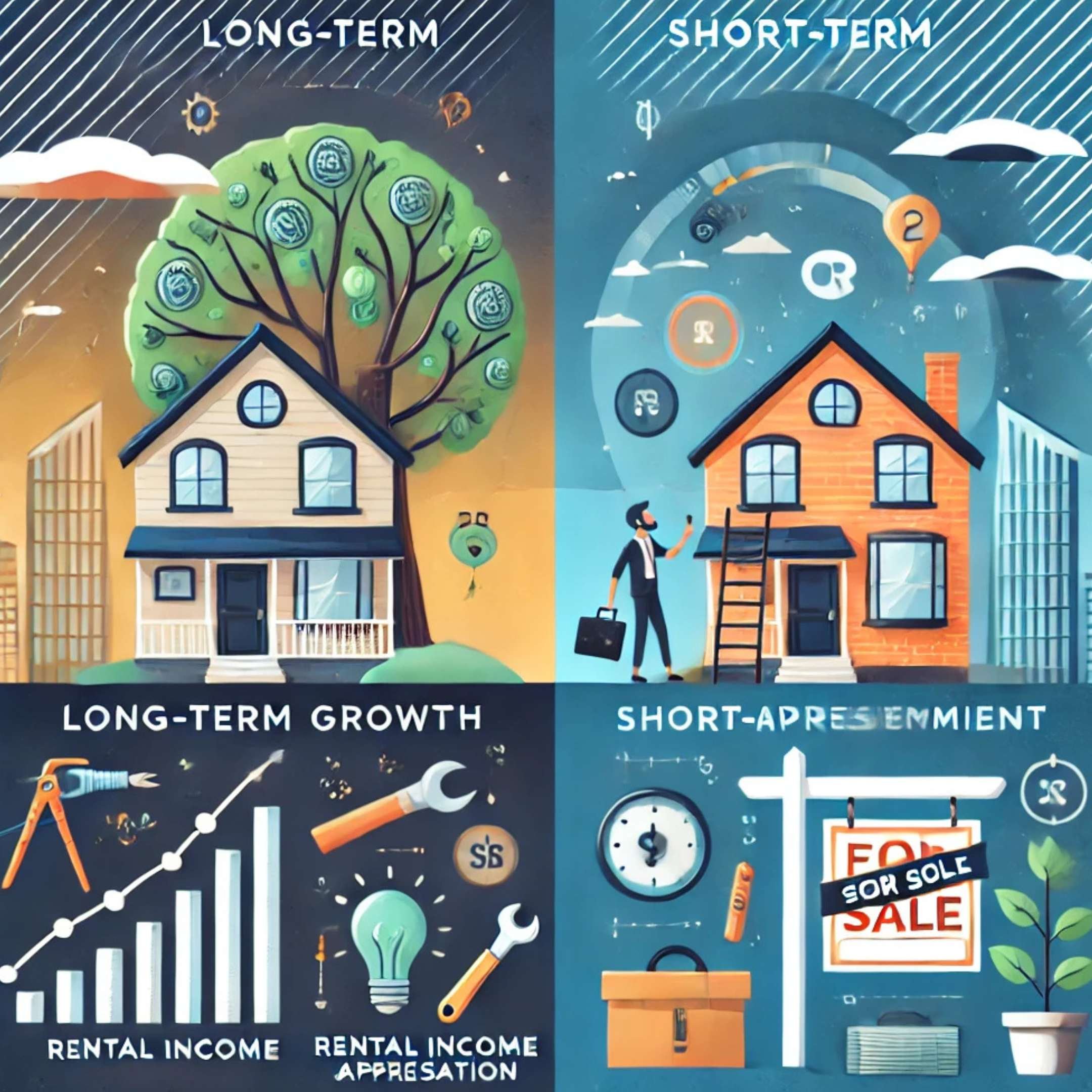 Long-Term vs. Short-Term Real Estate Investments: Which Is Right for You?