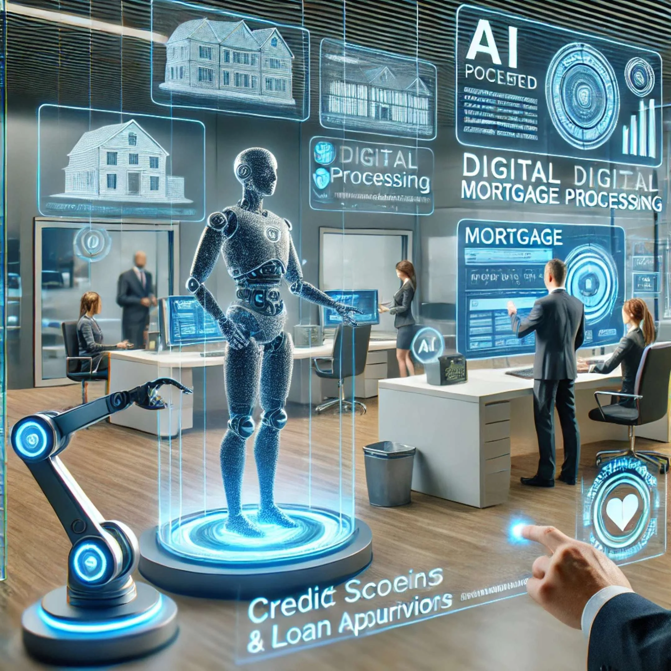 The Role of AI and Machine Learning in Digital Mortgage Processing