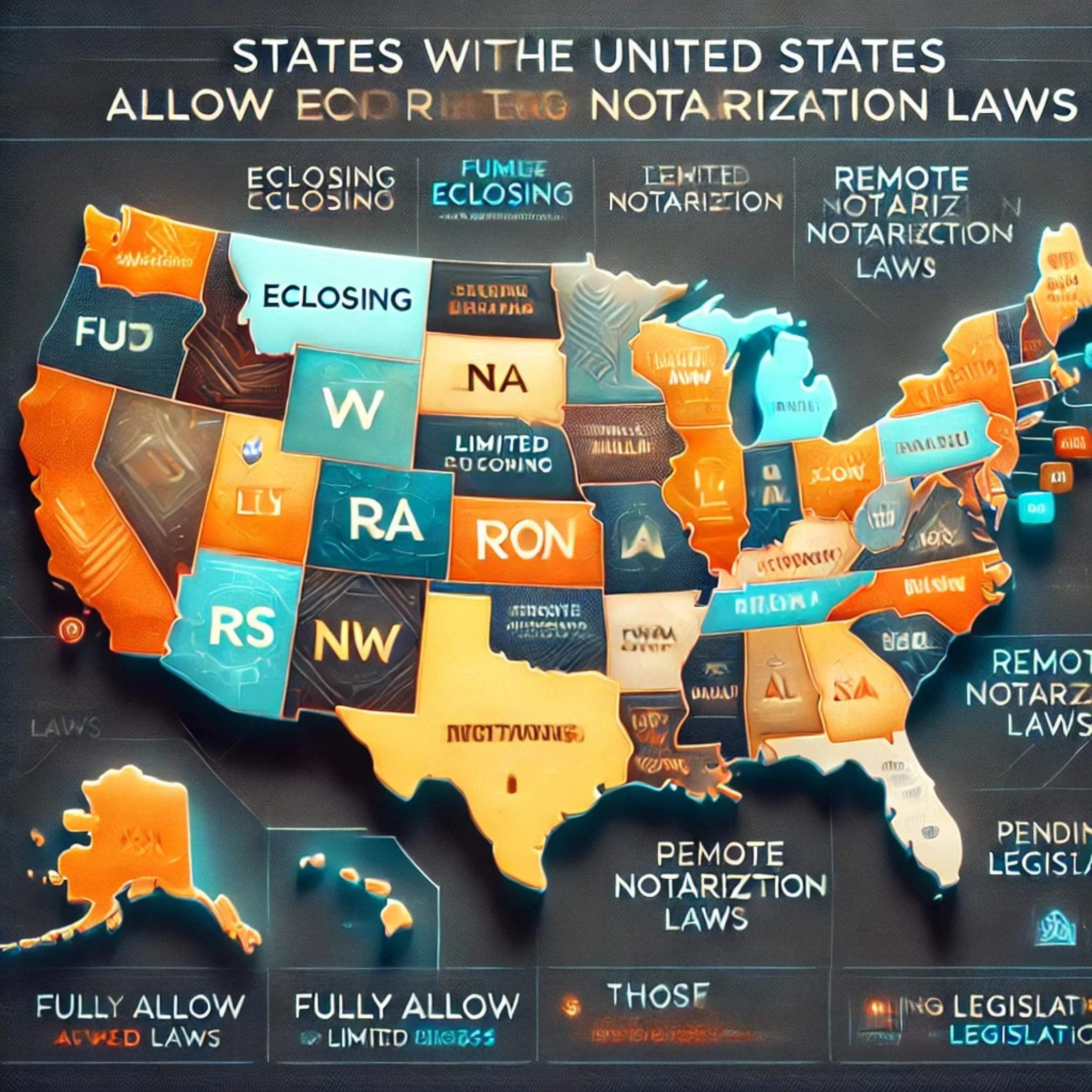 State-by-State Guide to eClosing and Remote Notarization Laws
