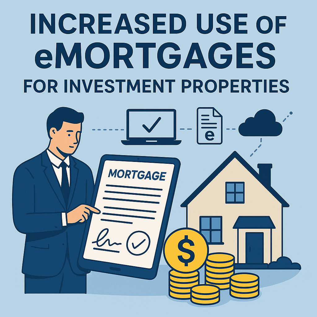 Increased Use of eMortgages for Investment Properties: A Growing Trend in Real Estate Financing