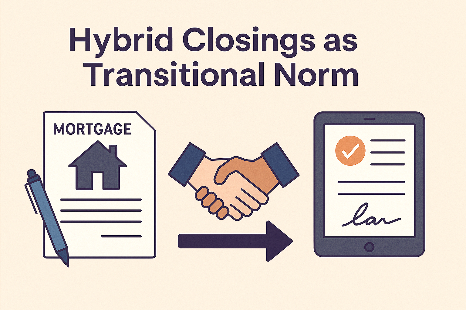 Hybrid Closings as the Transitional Norm in the Mortgage Industry