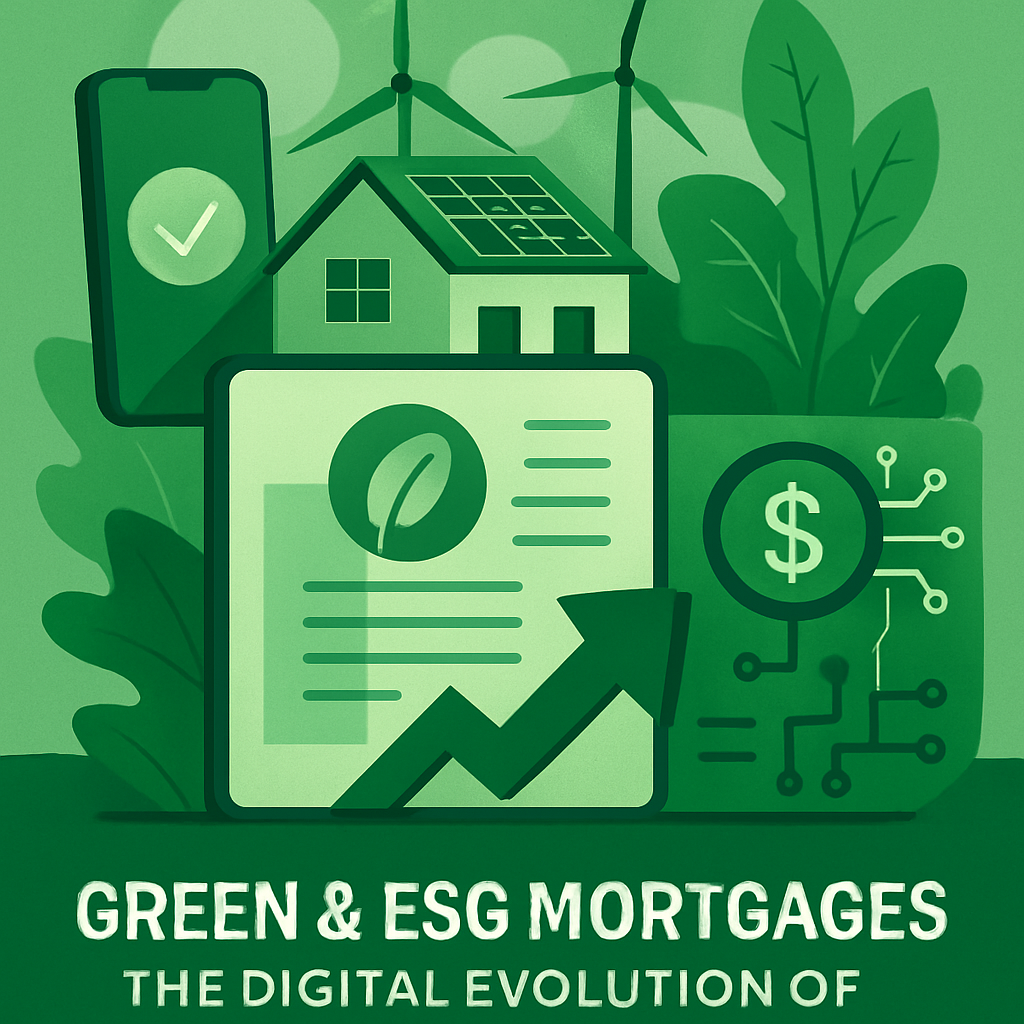 Green &amp; ESG Mortgages: The Digital Evolution of Sustainable Lending