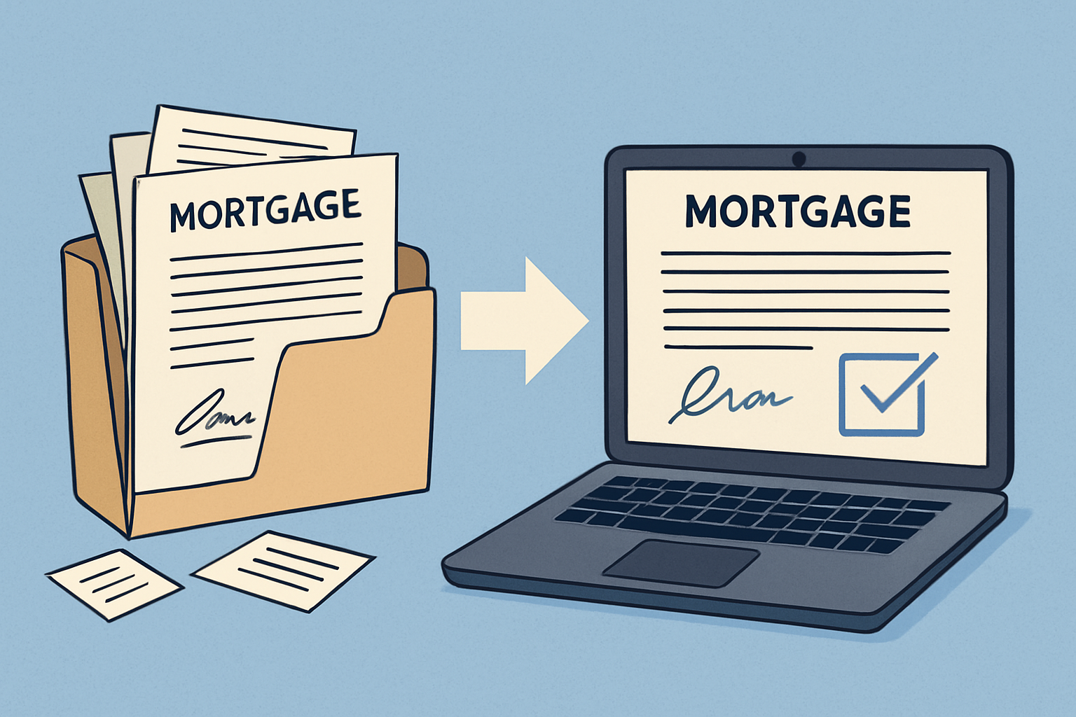 From Paper to Pixels: The Rise of the Paperless Mortgage