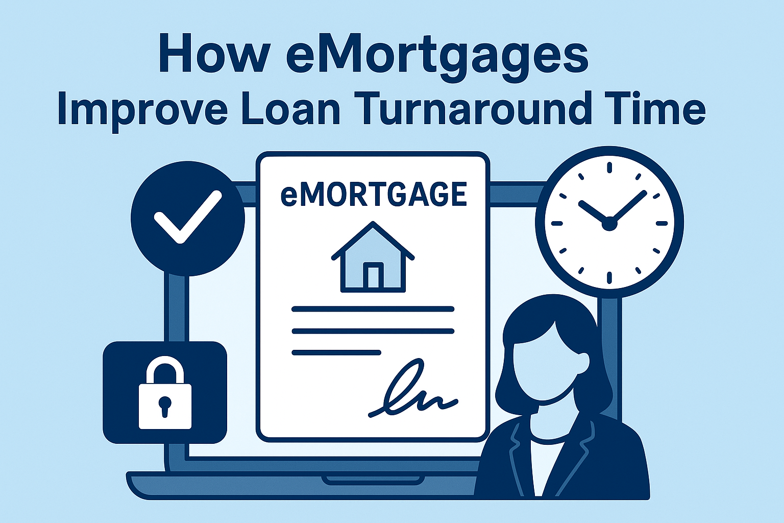 How eMortgages Improve Loan Turnaround Time