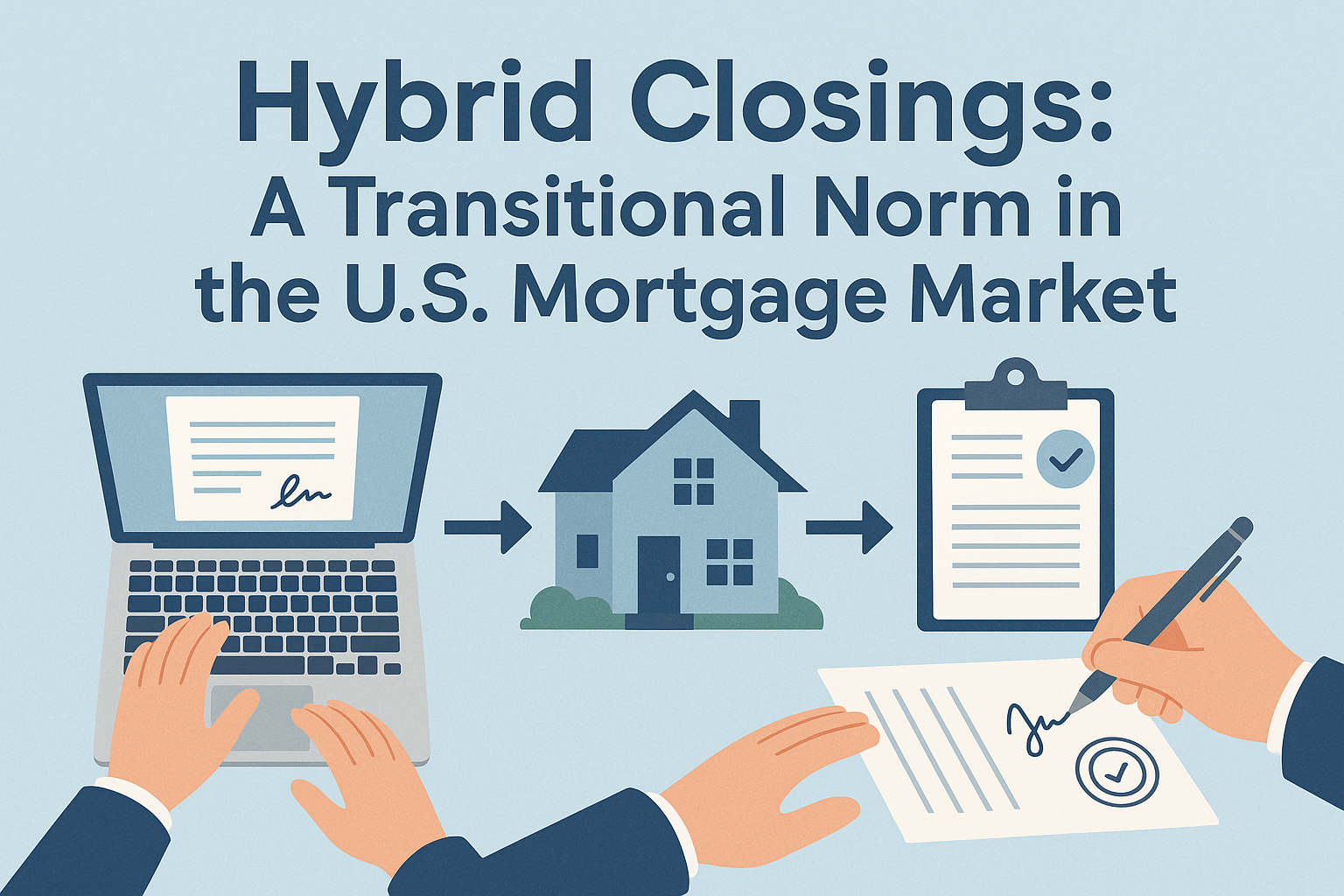 Hybrid Closings: A Transitional Norm in the U.S. Mortgage Market