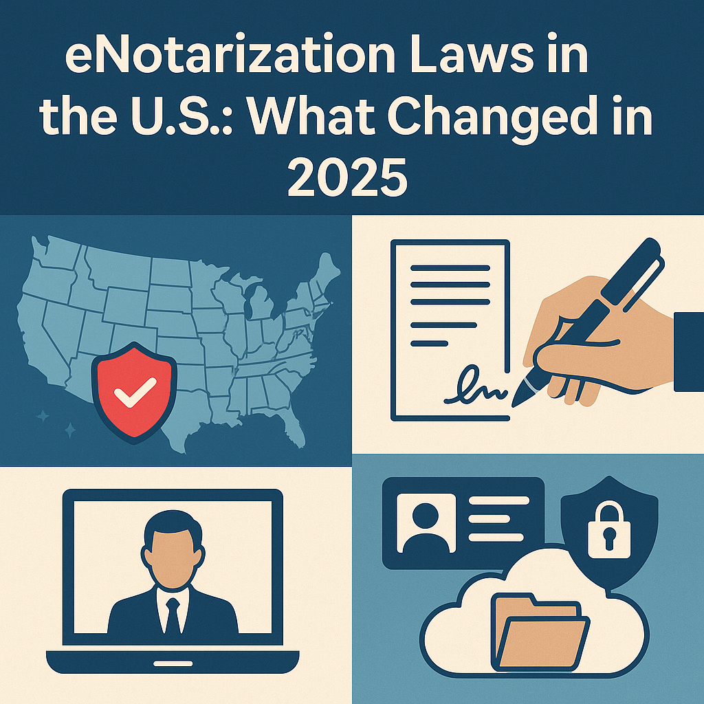 eNotarization Laws in the U.S.: What Changed in 2025?