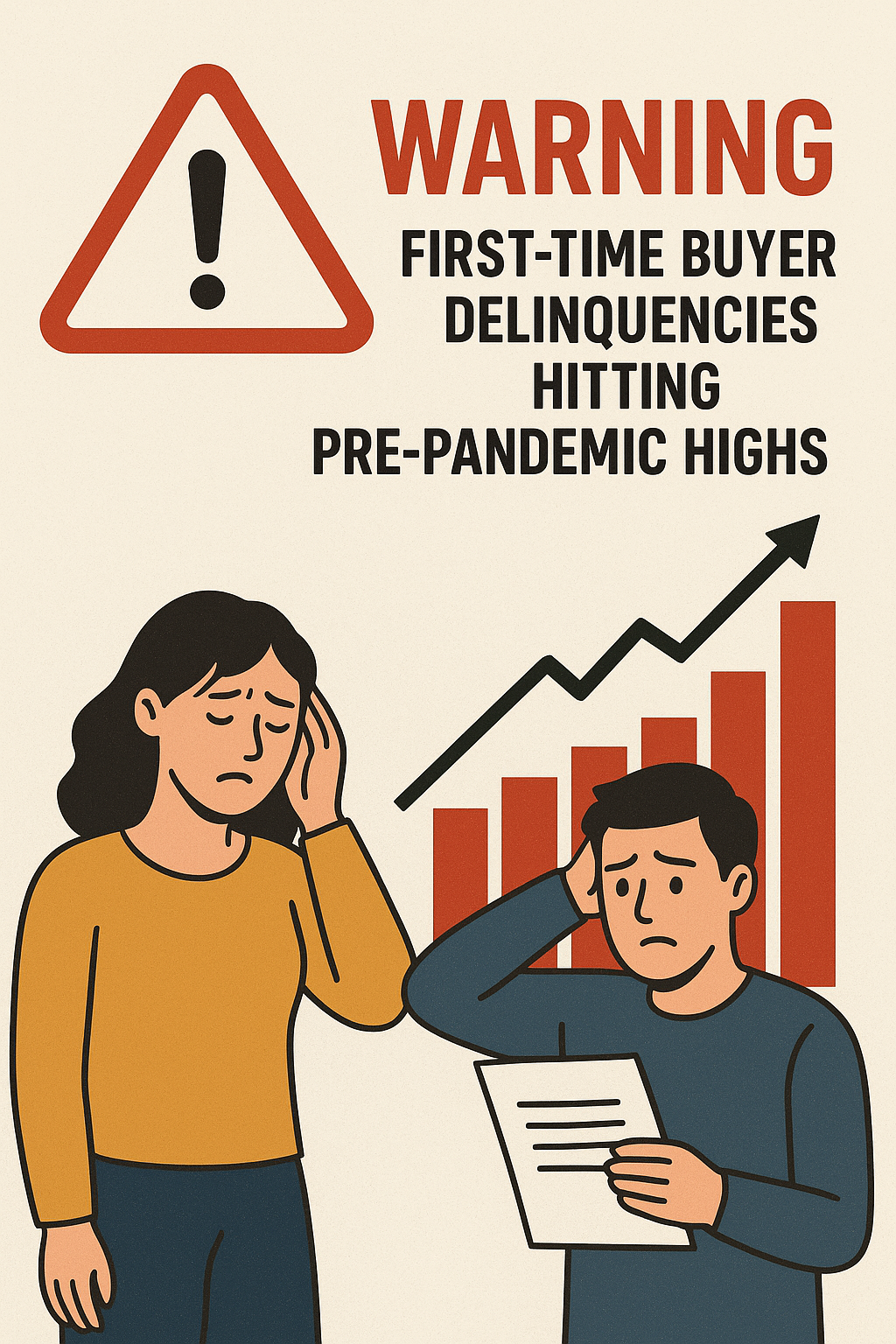 Warning Signal: First-Time Buyer Delinquencies Hitting Pre-Pandemic Highs