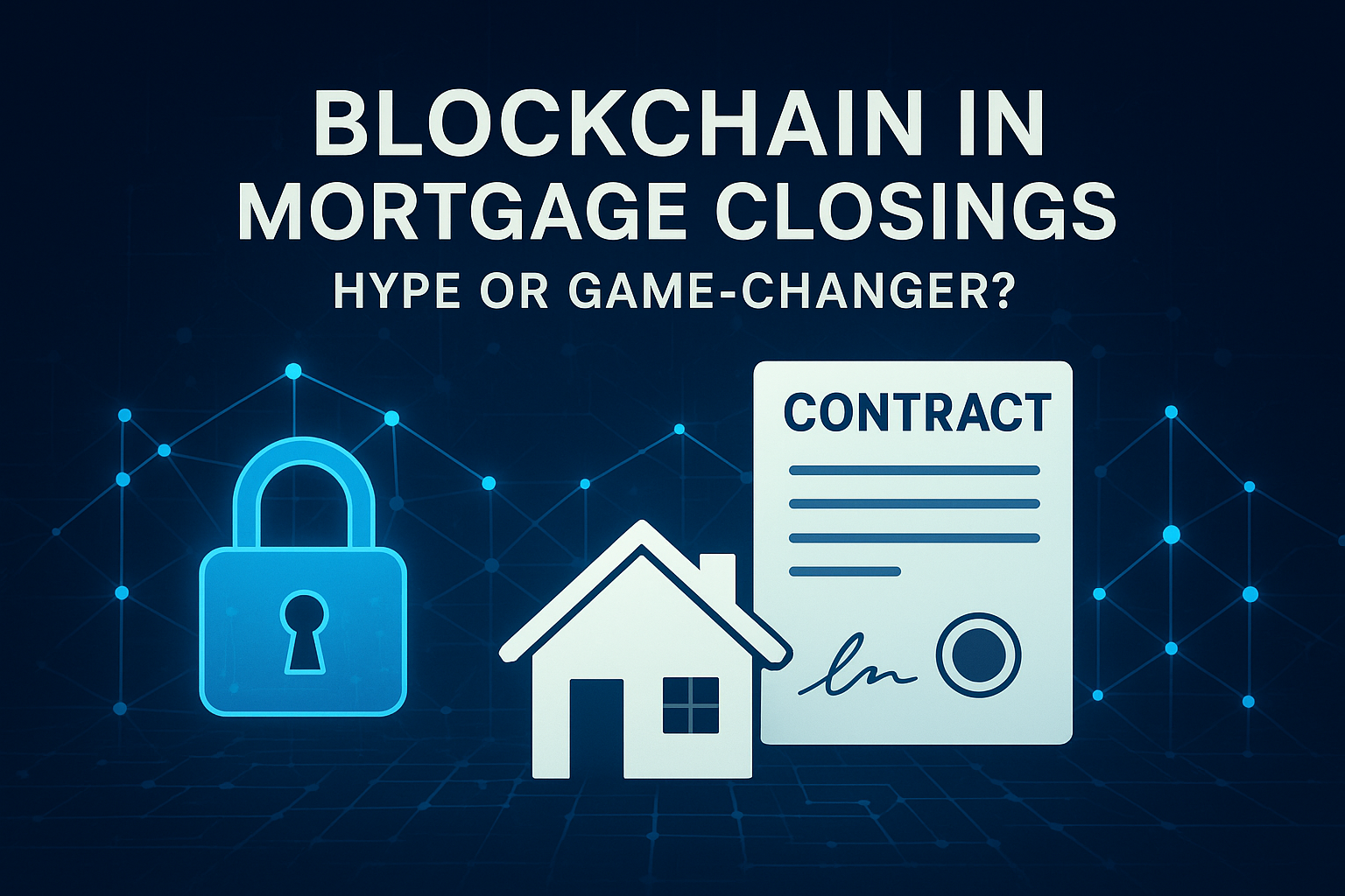 Blockchain in Mortgage Closings: Hype or Game-Changer?