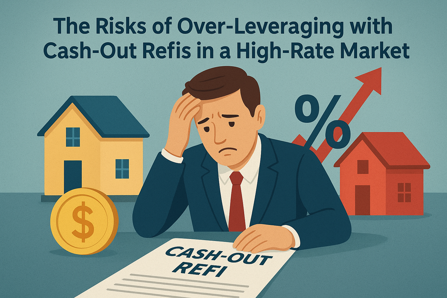 The Risks of Over-Leveraging with Cash-Out Refis in a High-Rate Market