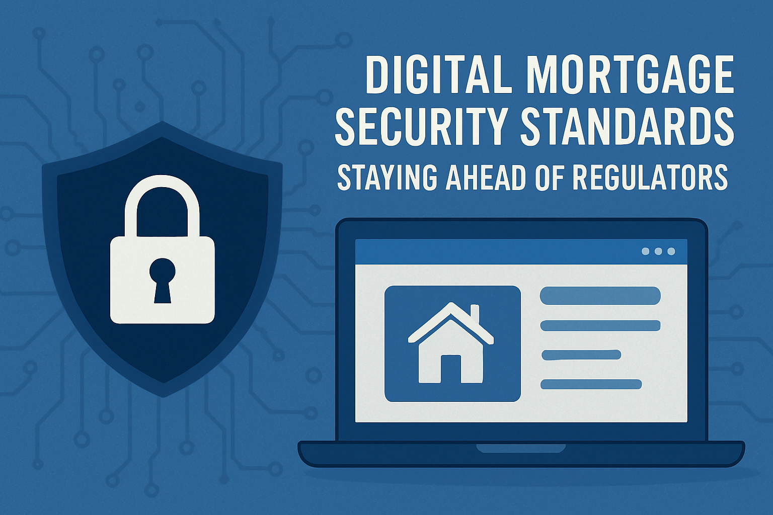 Digital Mortgage Security Standards: Staying Ahead of Regulators