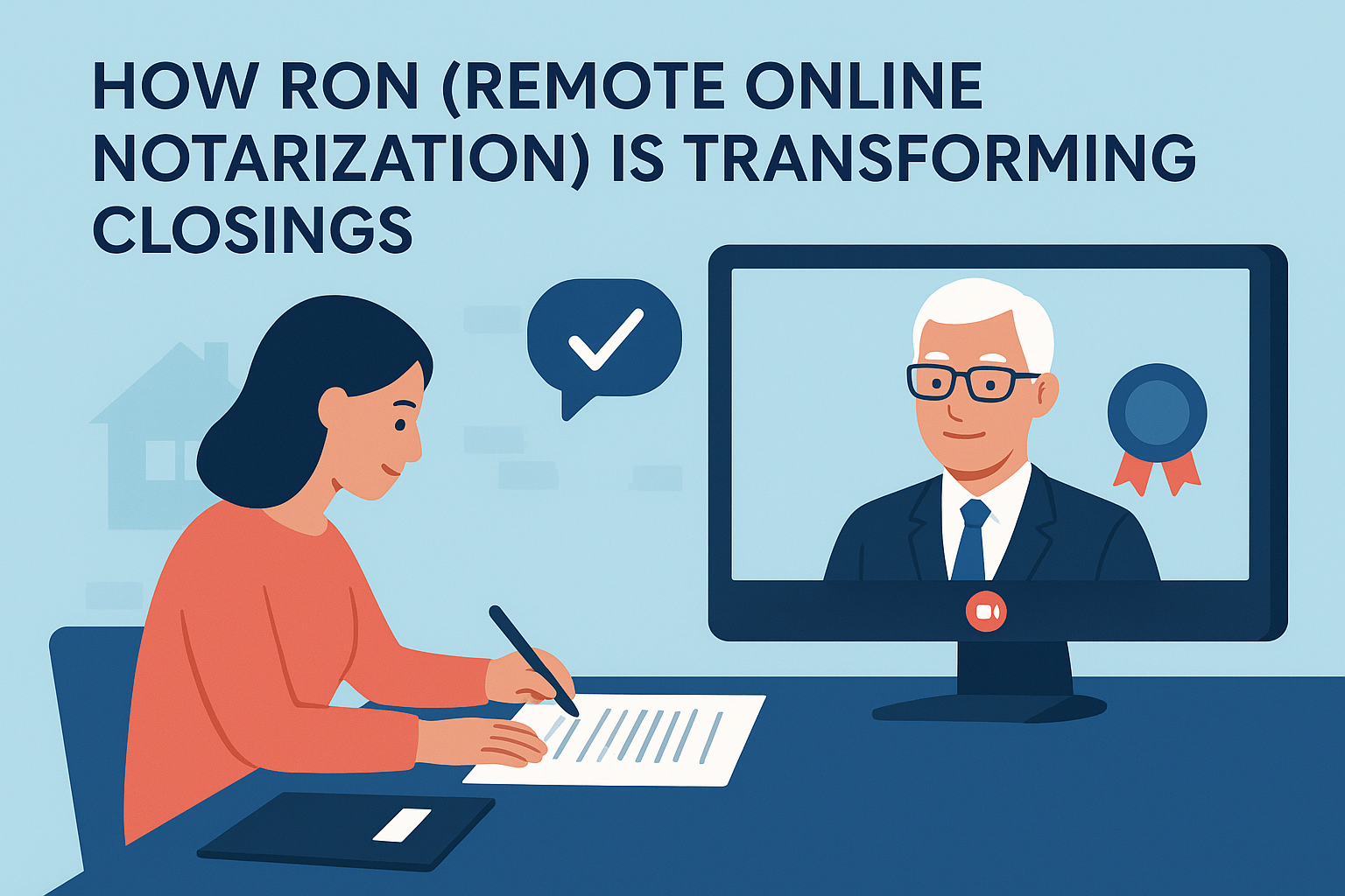 How RON (Remote Online Notarization) Is Transforming Closings