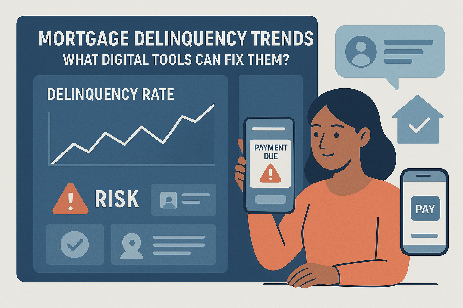 Mortgage Delinquency Trends: What Digital Tools Can Fix Them?