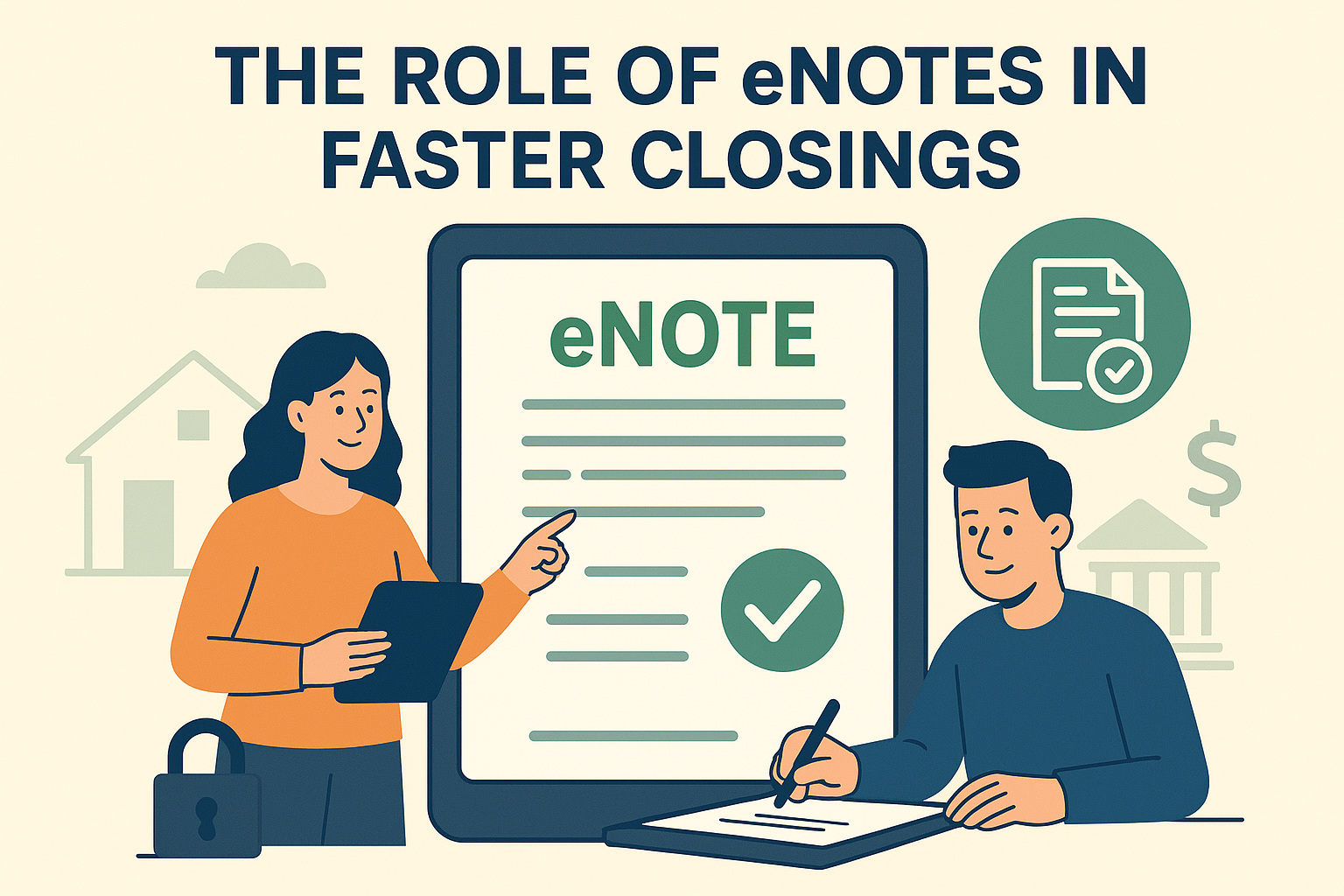 The Role of eNotes in Faster Closings