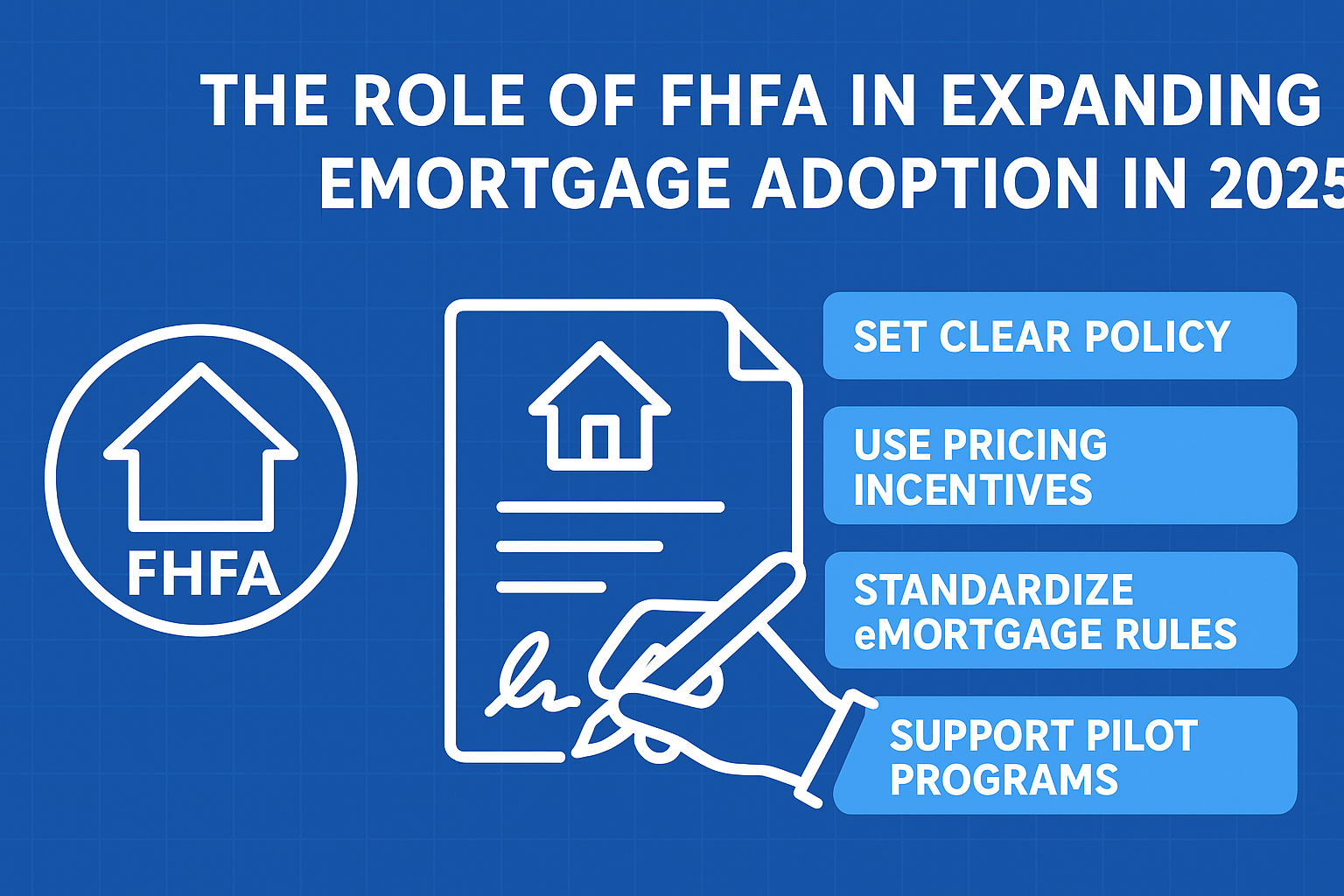 The Role of the FHFA in Expanding eMortgage Adoption in 2025