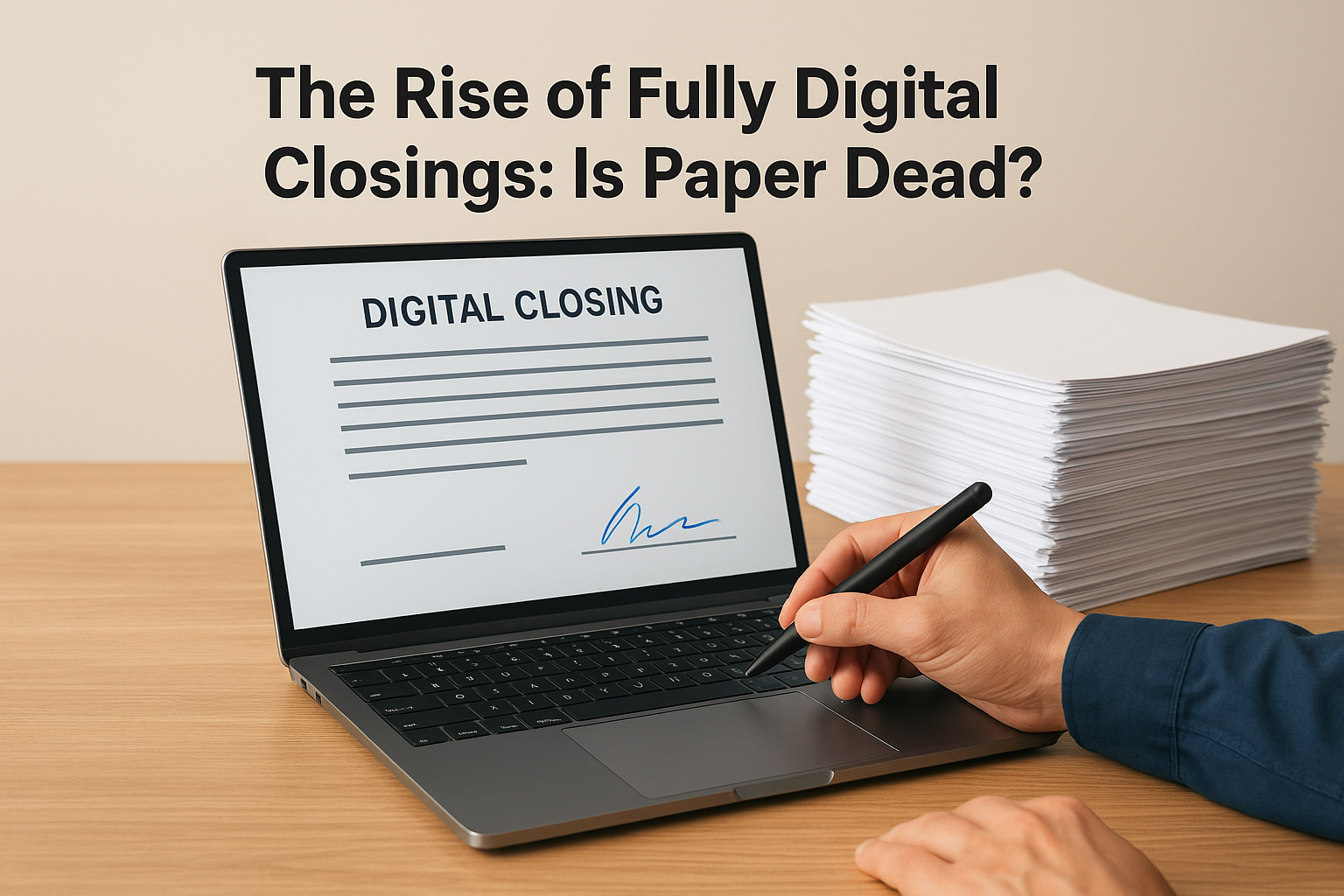 The Rise of Fully Digital Closings: Is Paper Dead?