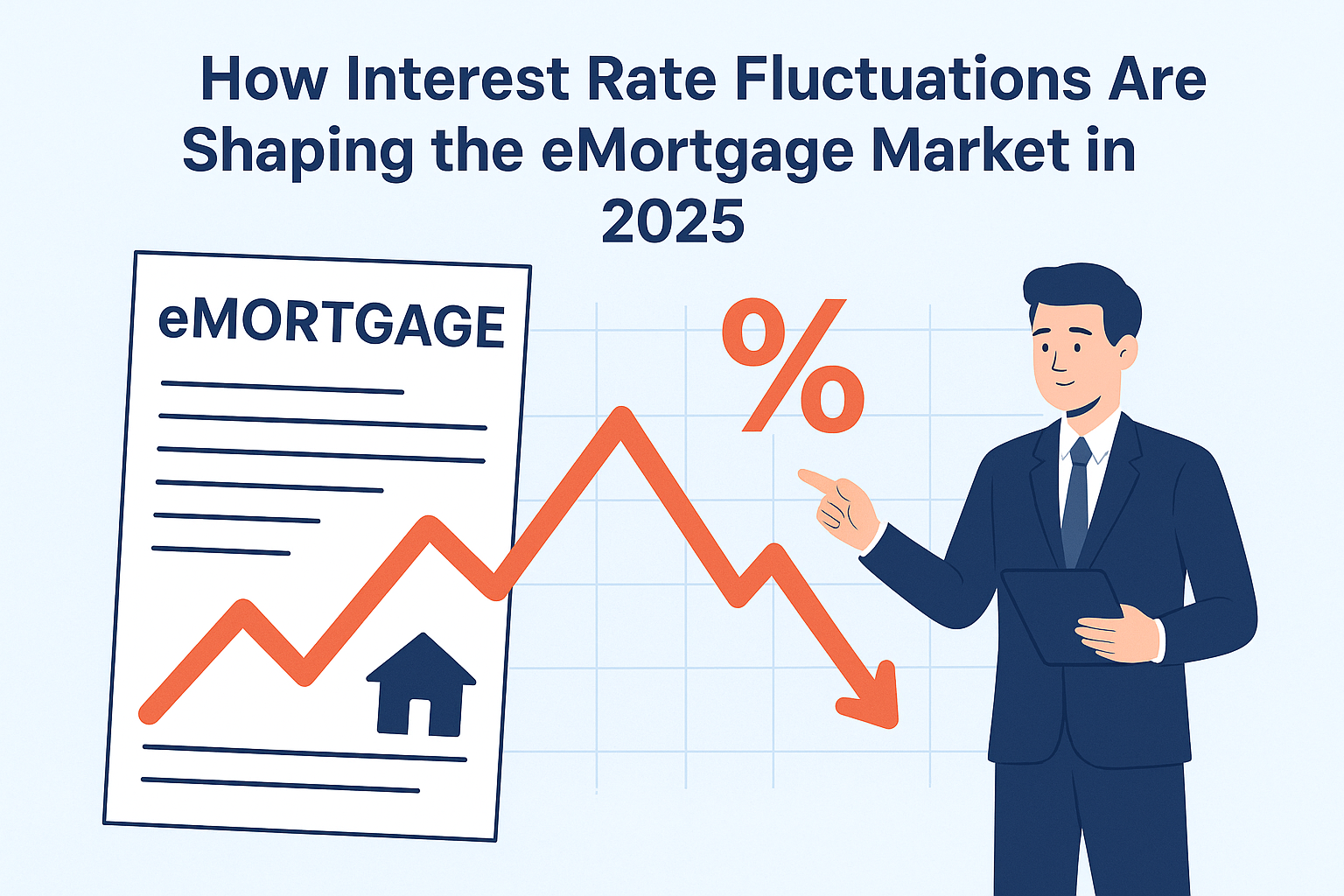 How Interest Rate Fluctuations Are Shaping the eMortgage Market in 2025