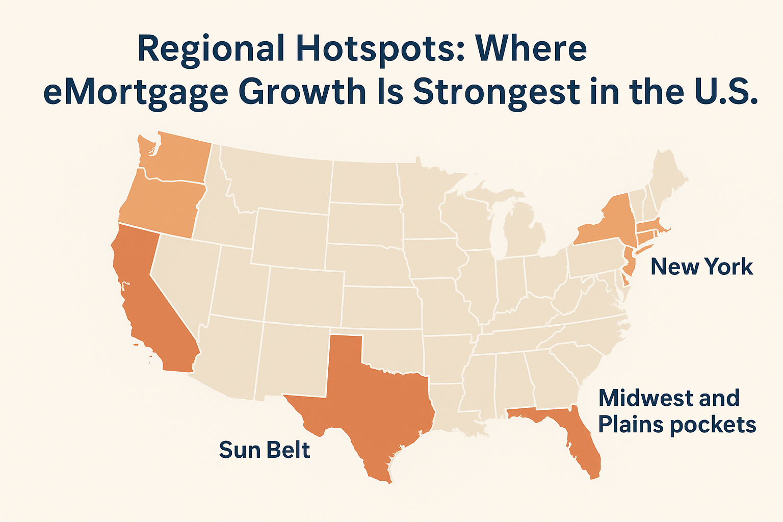 Regional Hotspots: Where eMortgage Growth Is Strongest in the U.S.