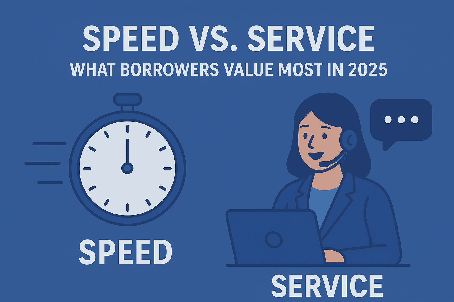 Speed vs Service: What Borrowers Value Most in 2025