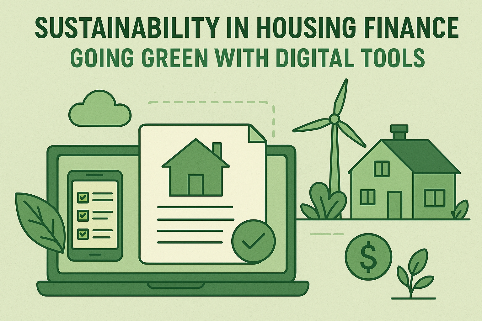 Sustainability in Housing Finance: Going Green with Digital Tools