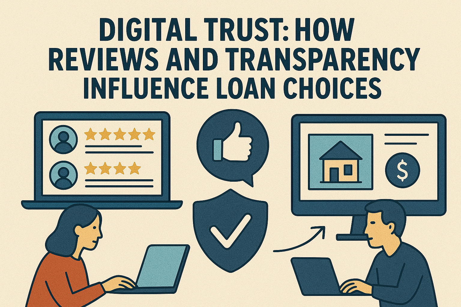 Digital Trust: How Reviews and Transparency Influence Loan Choices