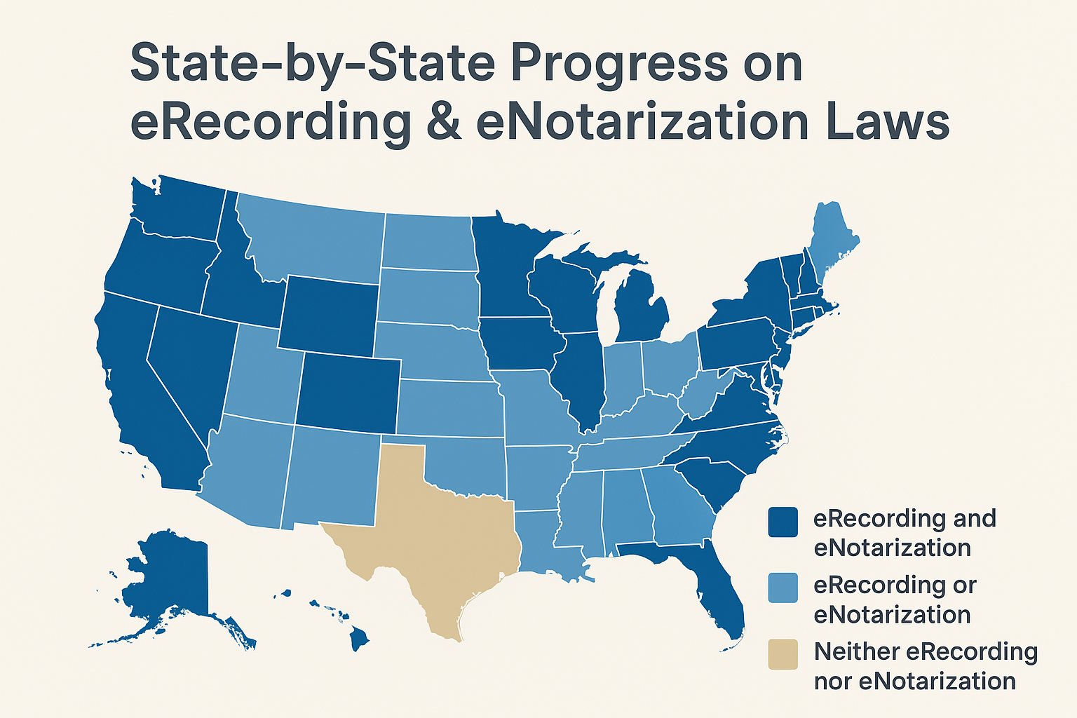 State-by-State Progress on eRecording &amp; eNotarization Laws
