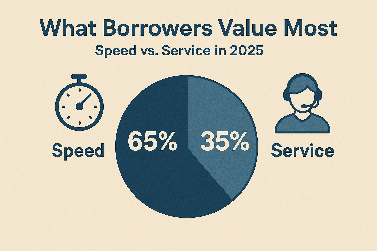 What Borrowers Value Most: Speed vs. Service in 2025