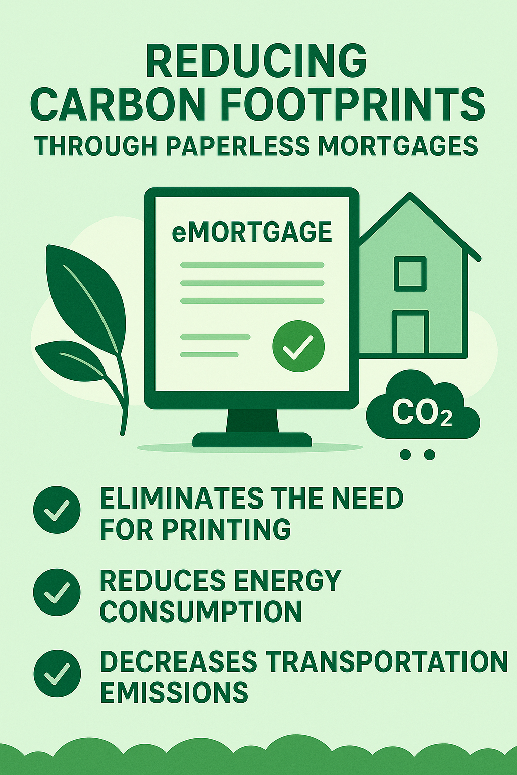 Reducing Carbon Footprints Through Paperless Mortgages