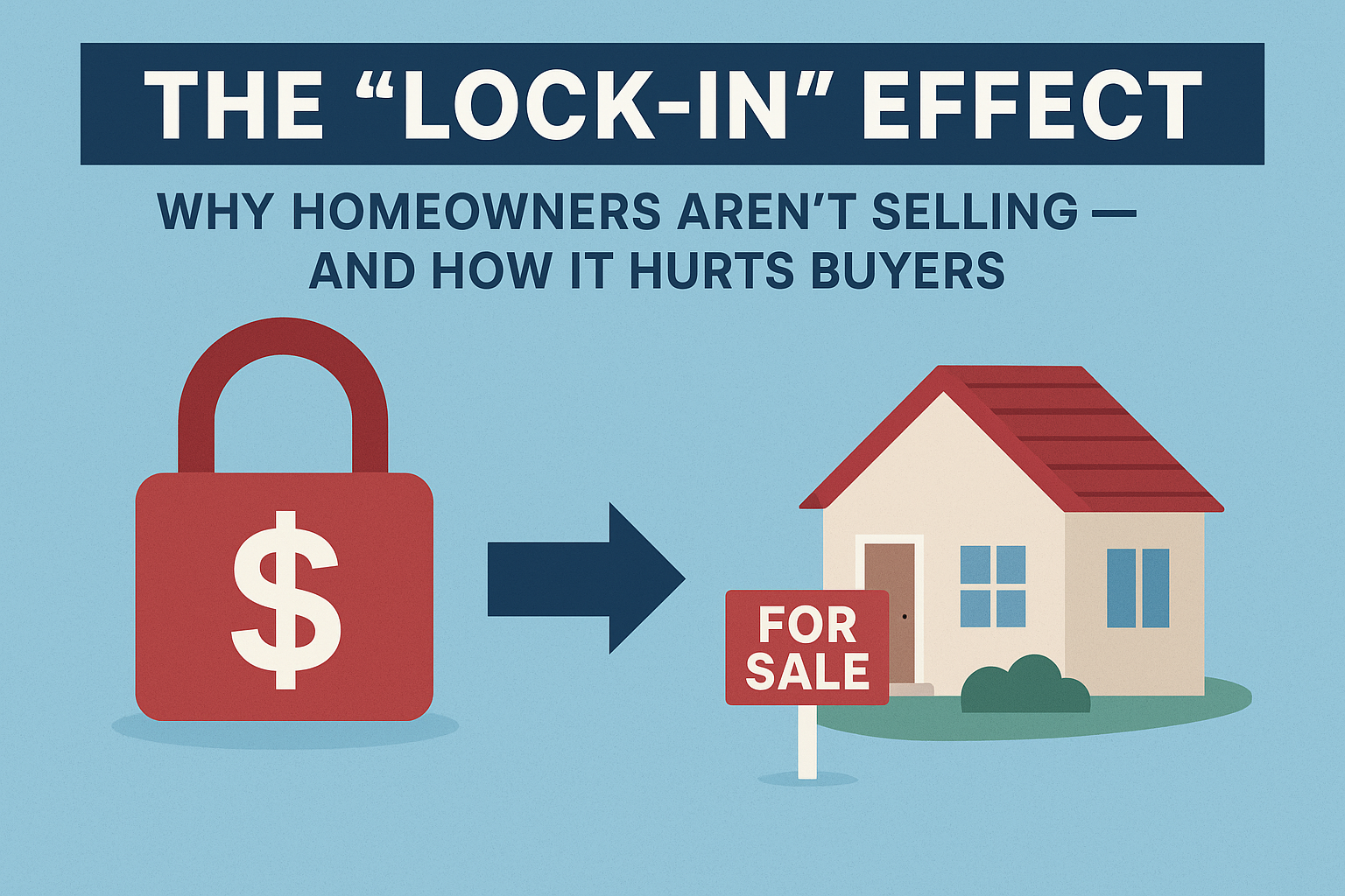 The “Lock-In” Effect: Why Homeowners Aren’t Selling — and How It Hurts Buyers