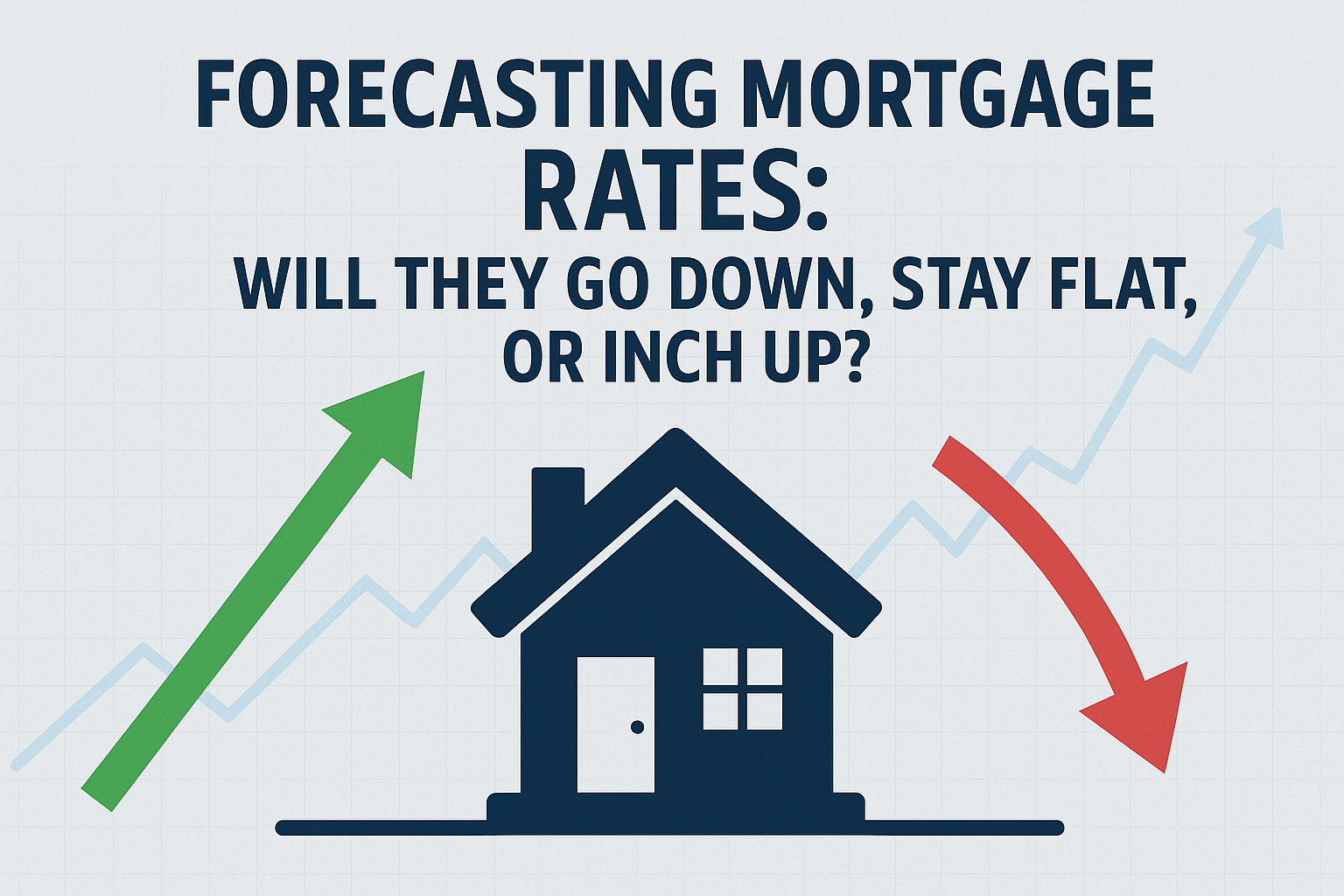 Forecasting Mortgage Rates: Will They Go Down, Stay Flat, or Inch Up?