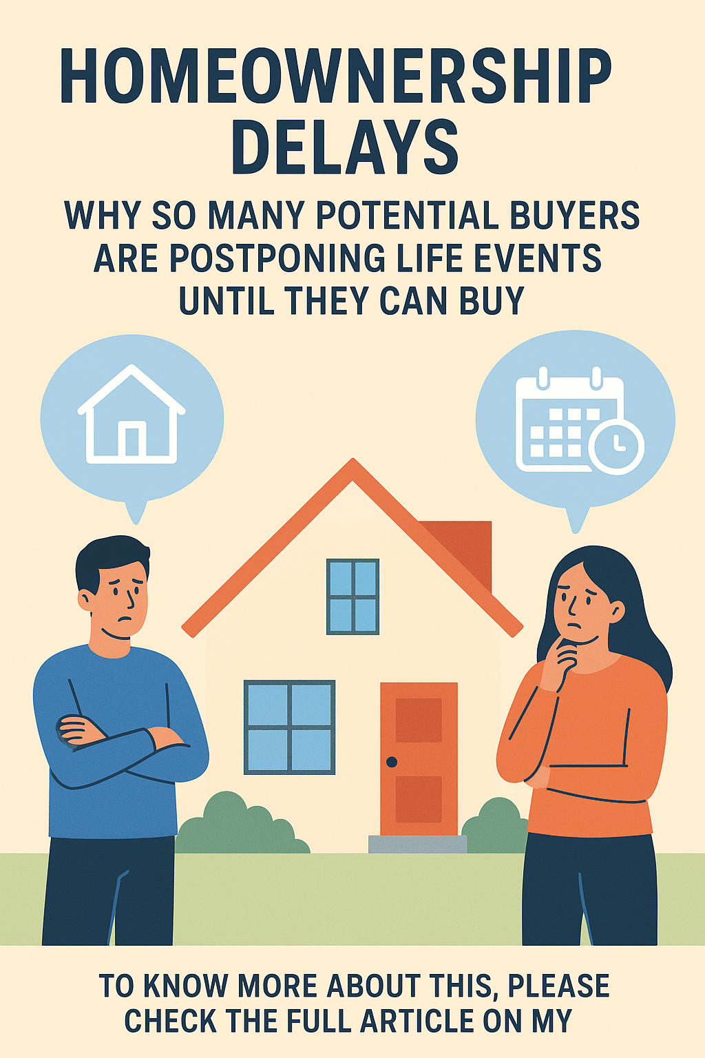 Homeownership Delays: Why So Many Potential Buyers Are Postponing Life Events Until They Can Buy