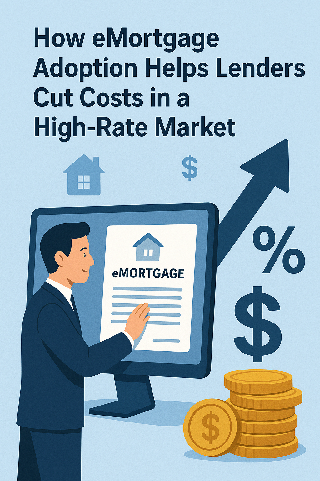 How eMortgage Adoption Helps Lenders Cut Costs in a High-Rate Market